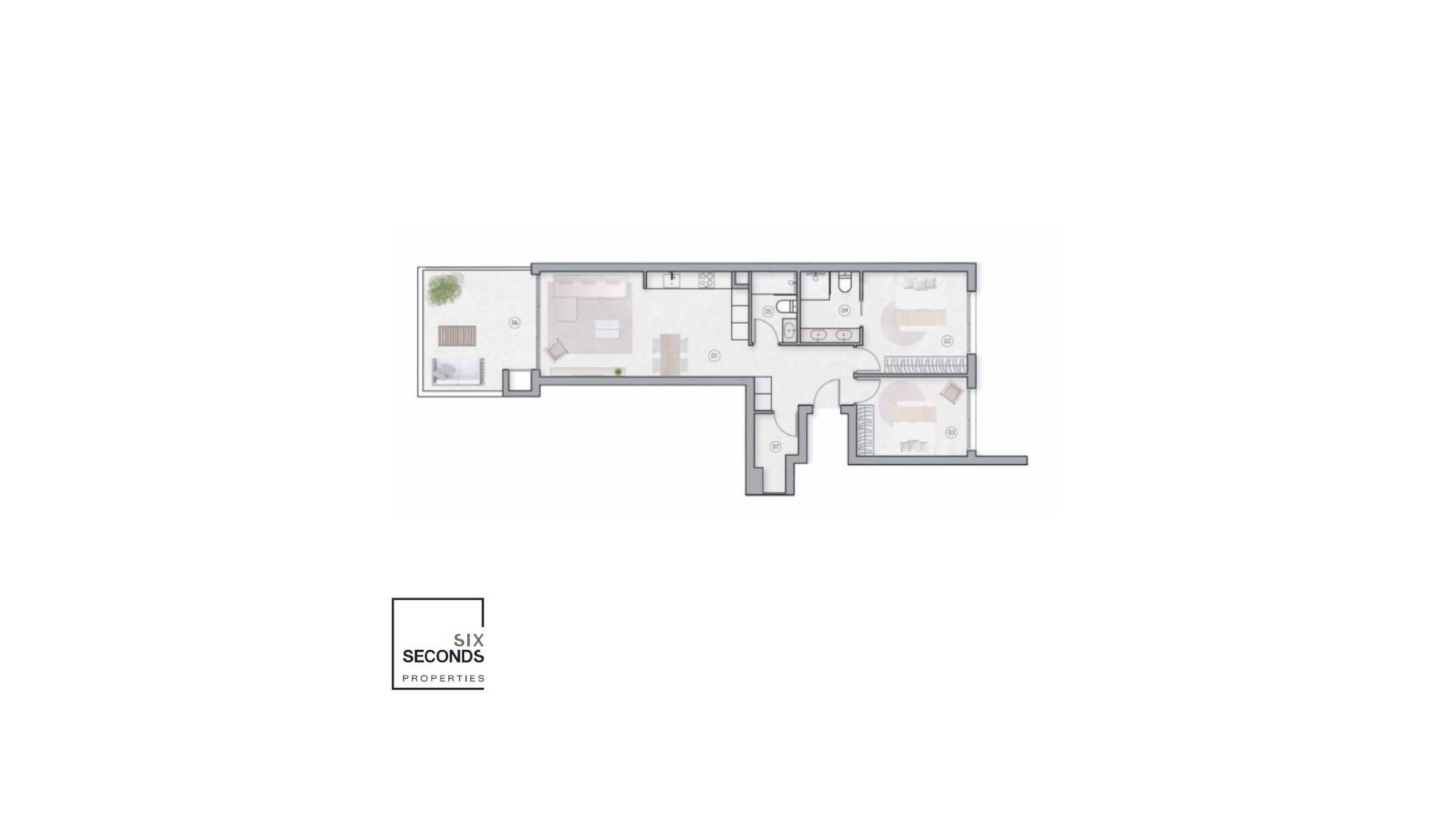 New Build - Apartment - Flat - Orihuela Costa - Las Colinas Golf