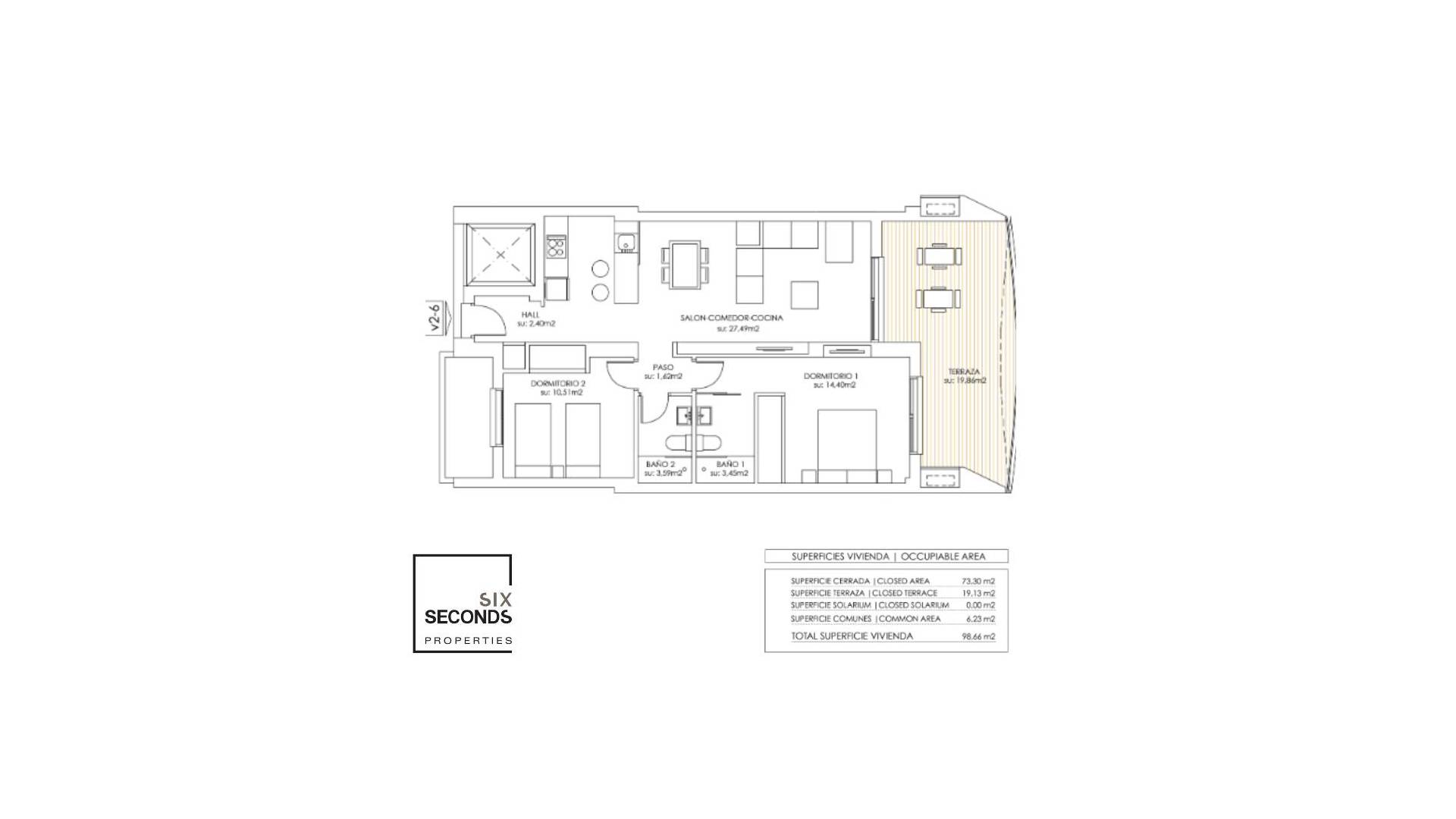 New Build - Apartment - Flat - Orihuela Costa - Playa Flamenca
