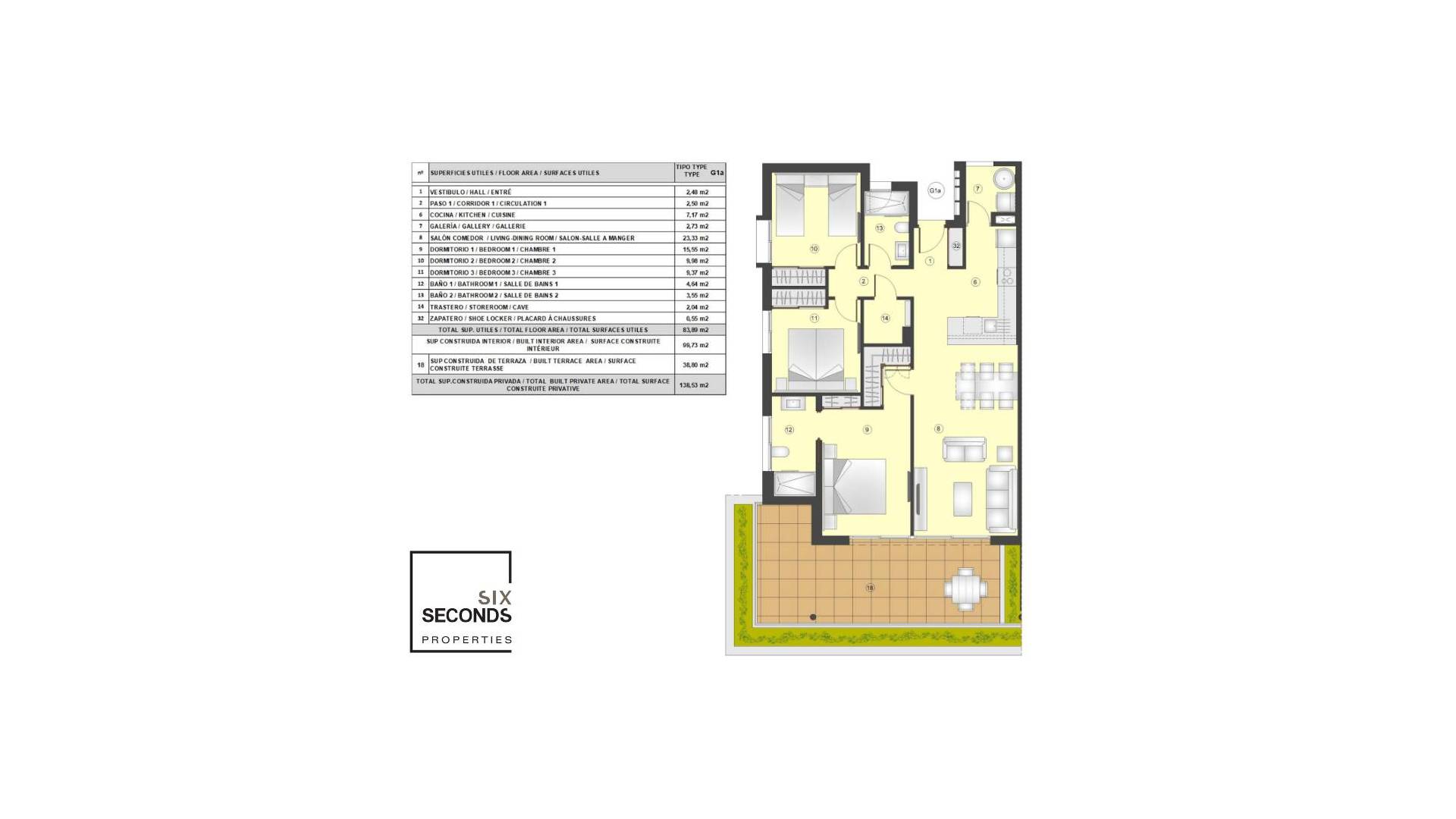 New Build - Apartment - Flat - Torrevieja - Centro