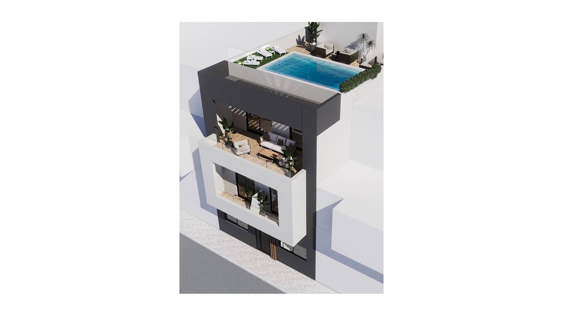 New Build - Apartment - Flat - Torrevieja - Playa de los locos