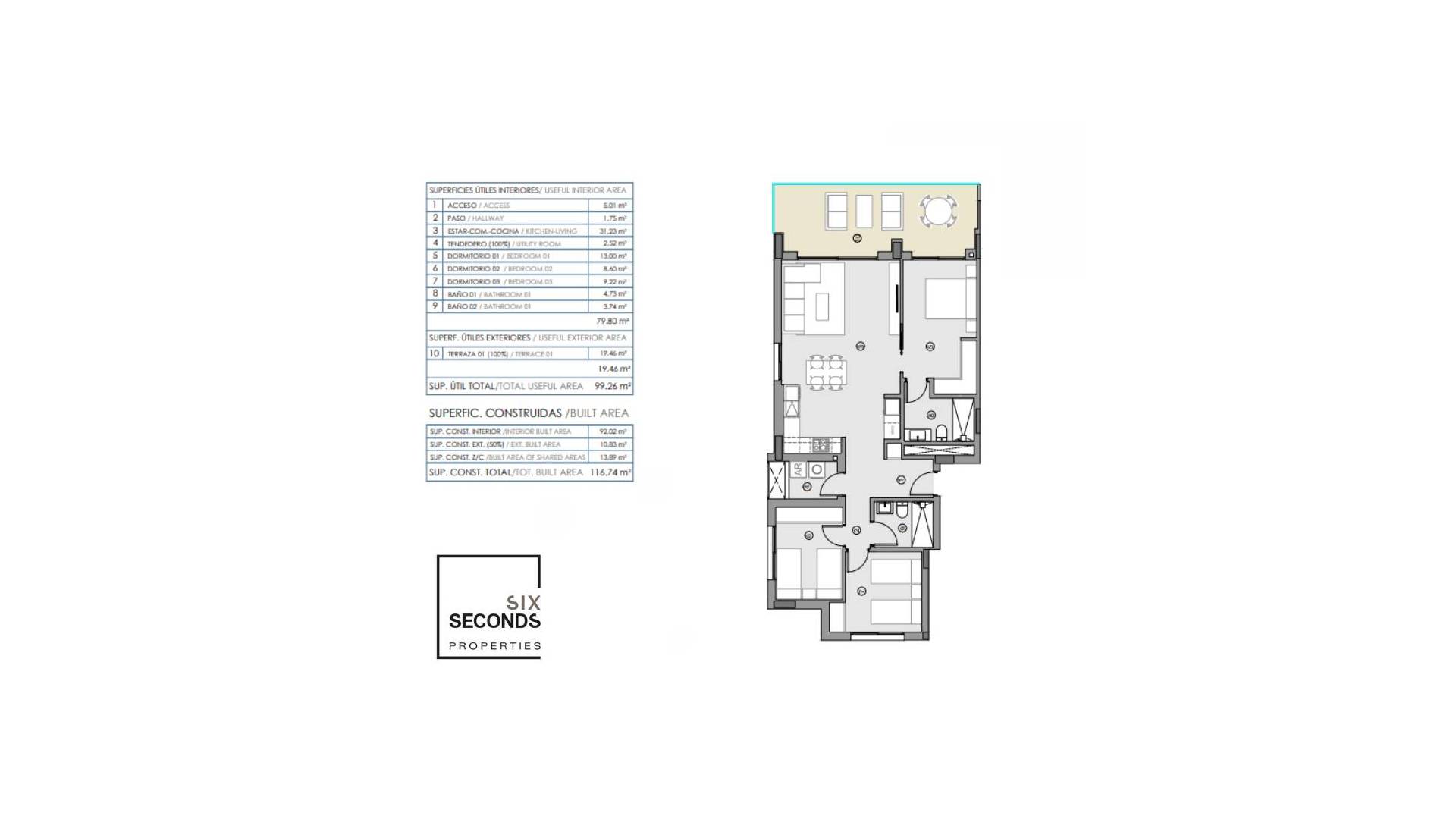 New Build - Apartment - Flat - Torrevieja - Punta Prima