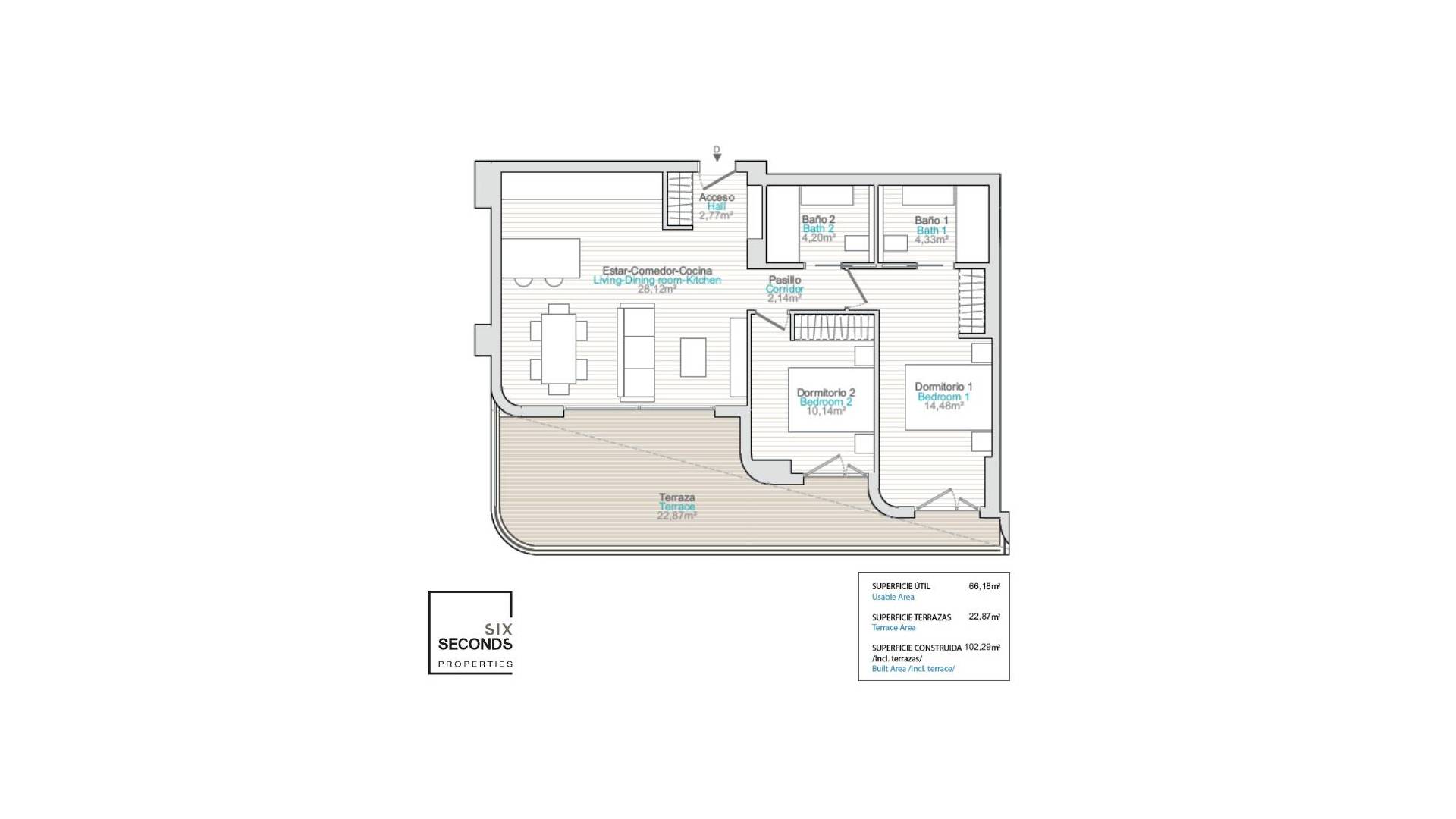 New Build - Apartment - Flat - Villajoyosa