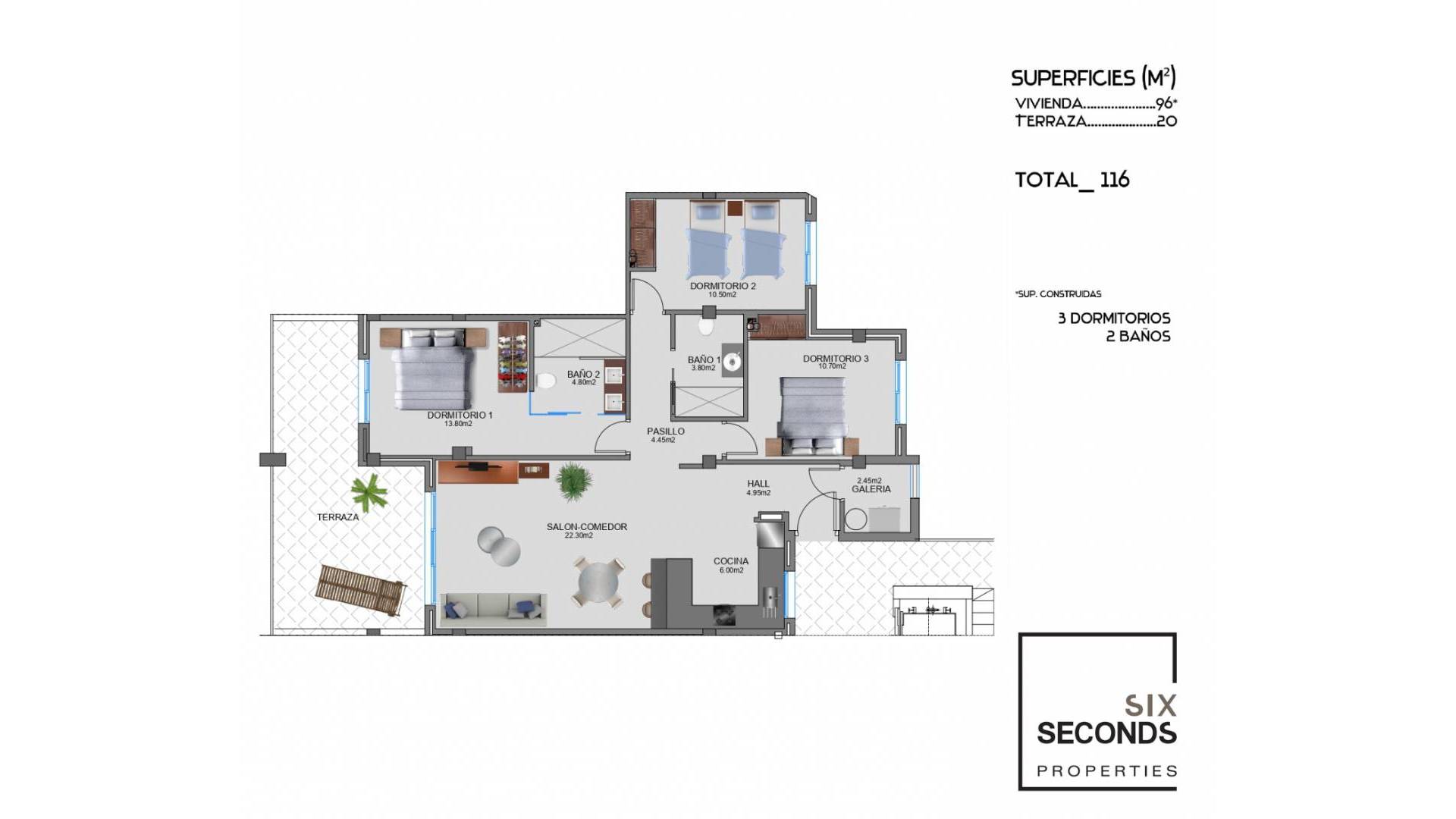 New Build - Apartment - Guardamar del Segura - El Raso