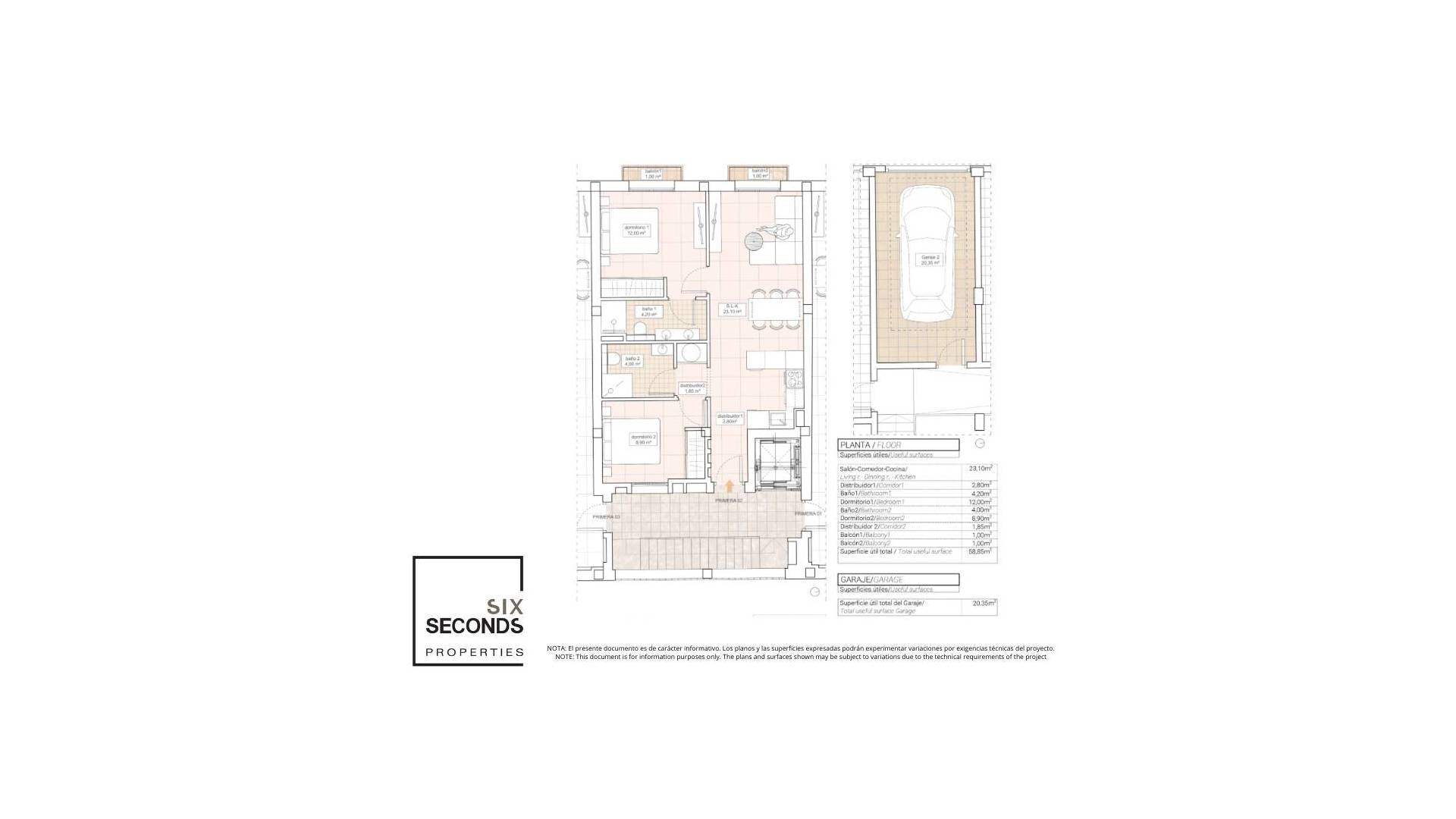 New Build - Apartment - Hondón de las Nieves