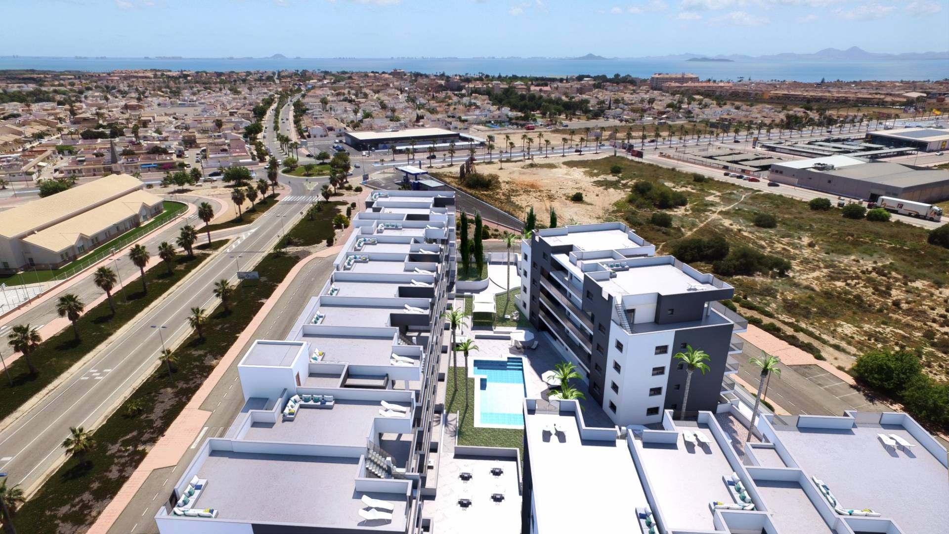 New Build - Apartment - San Javier - Roda