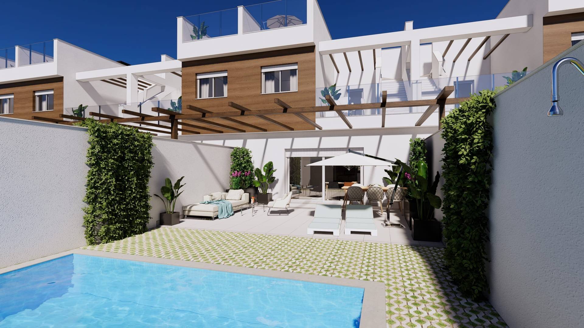 New Build - Duplex - Los Alcazares - Serena Golf