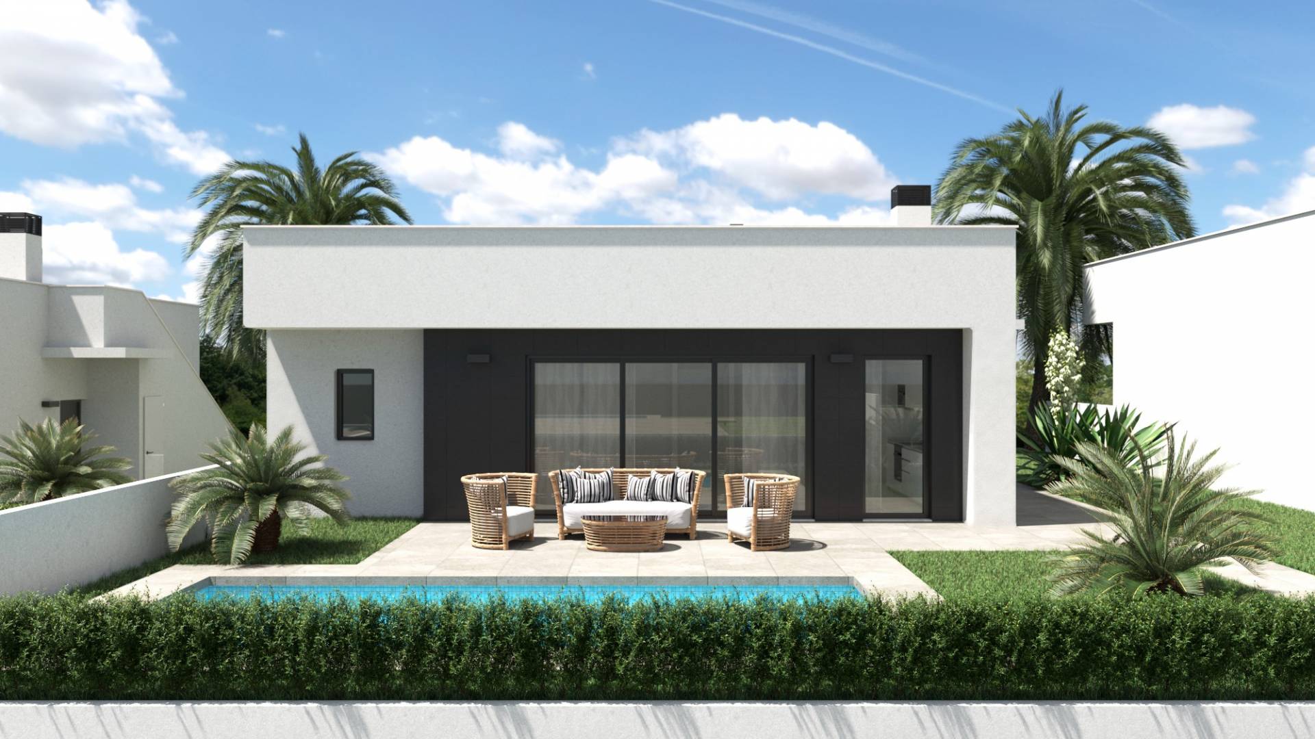 New Build - Independent villa - Alhama - Alhama de Murcia