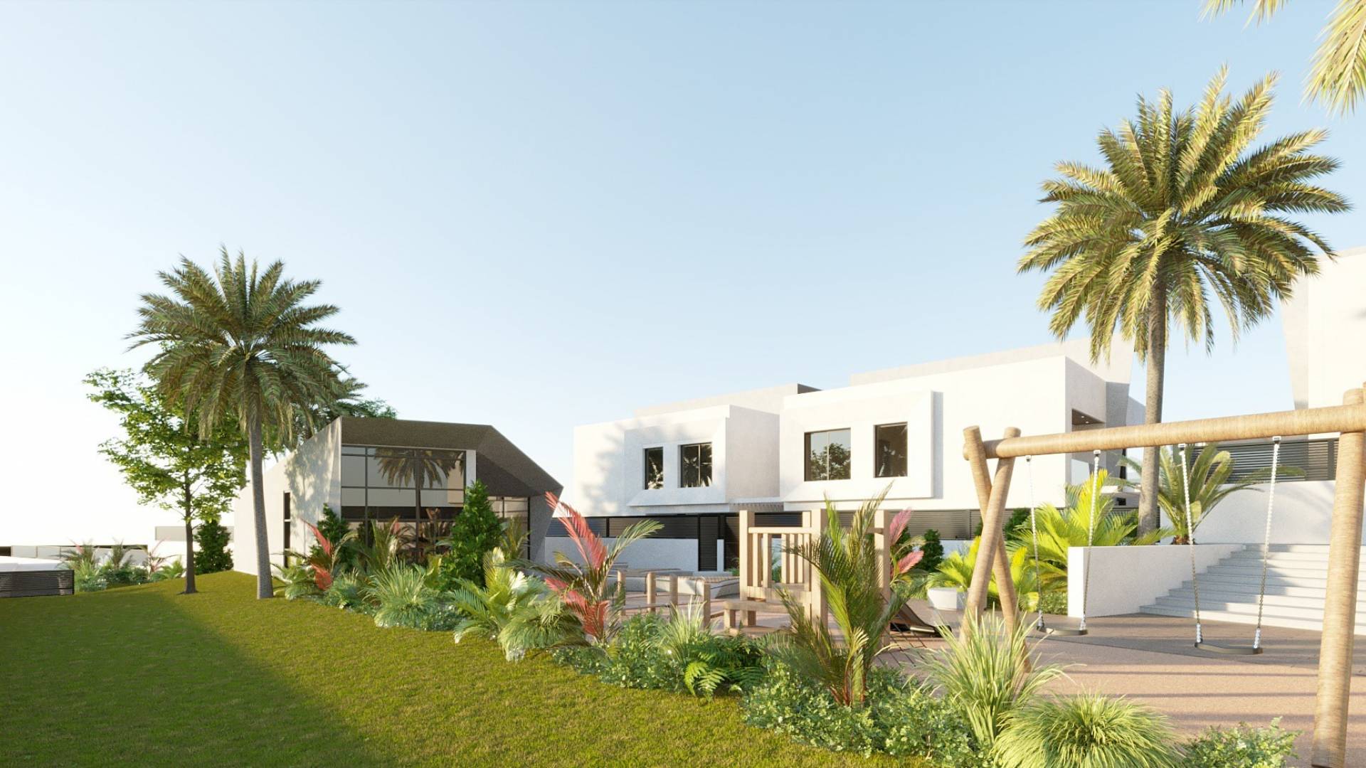 New Build - Independent villa - Alicante - Vistahermosa