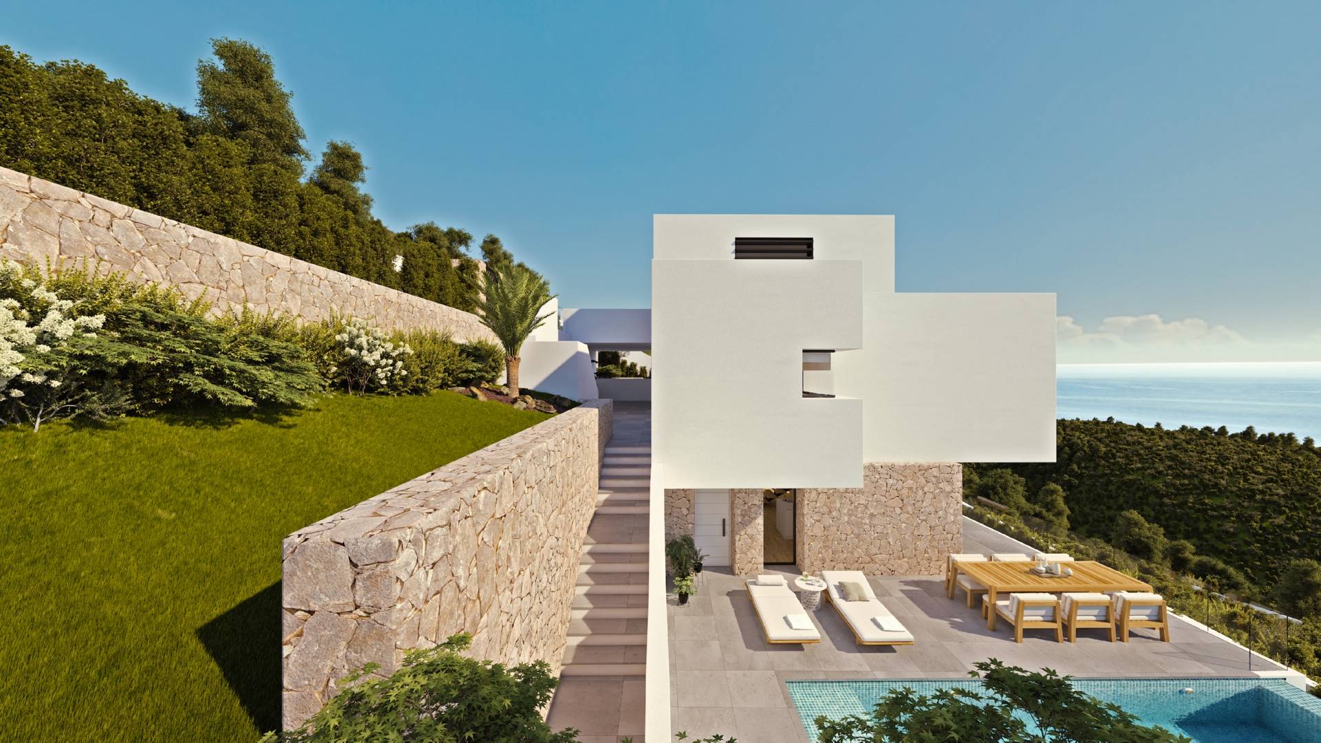 New Build - Independent villa - Altea