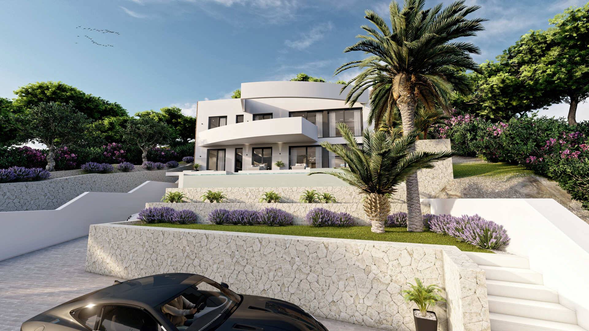 New Build - Independent villa - Altea