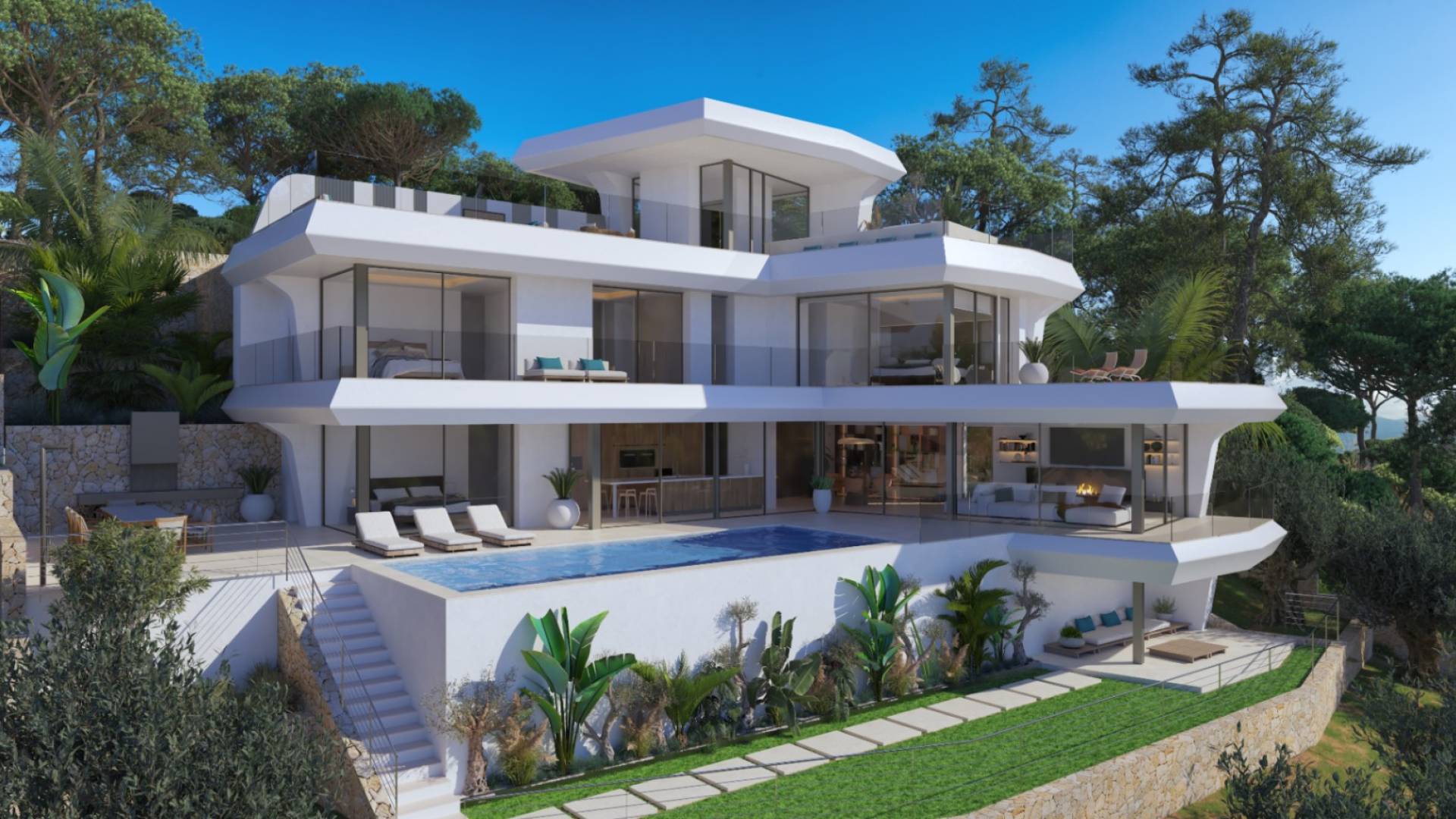 New Build - Independent villa - Altea