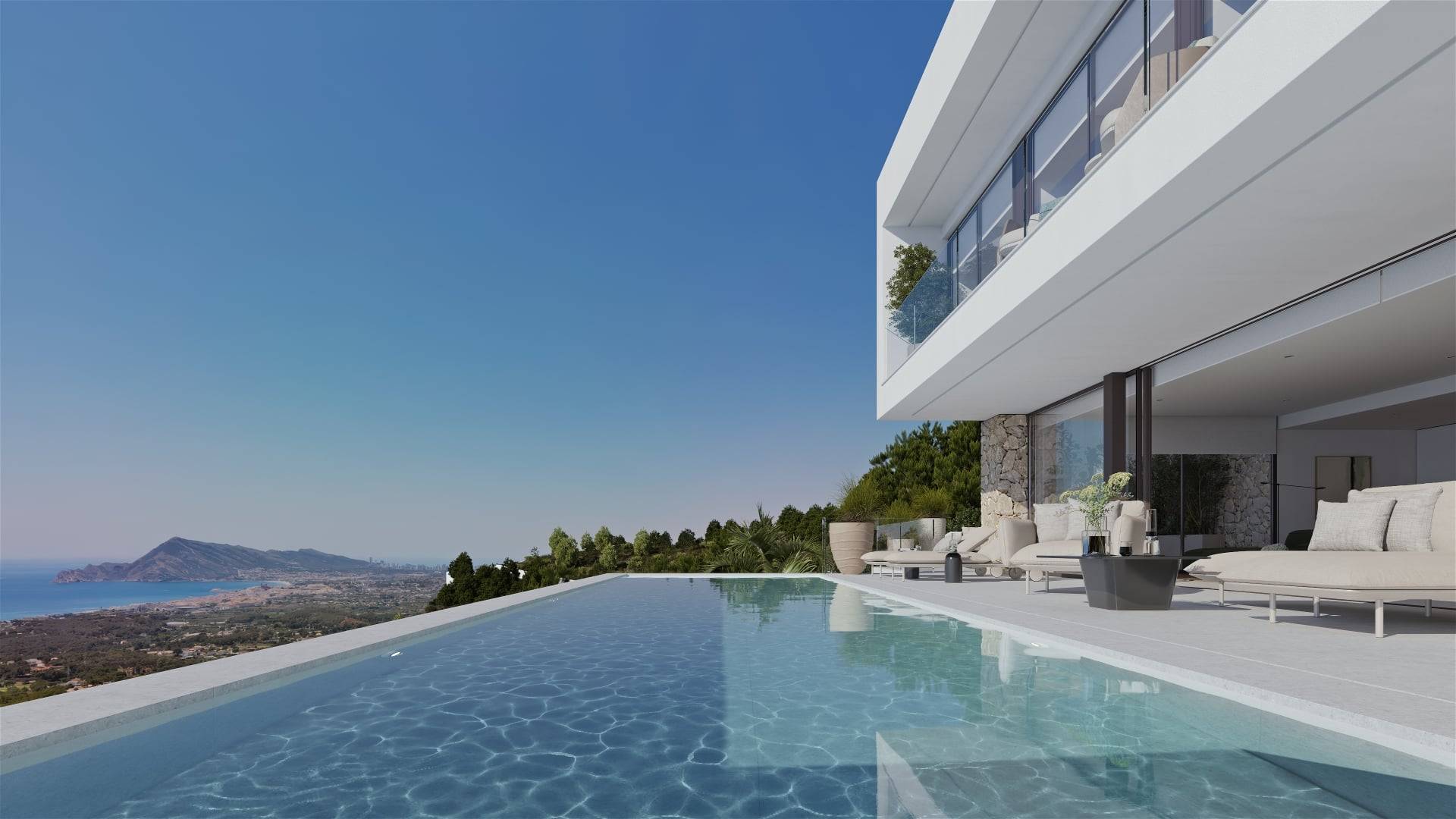New Build - Independent villa - Altea
