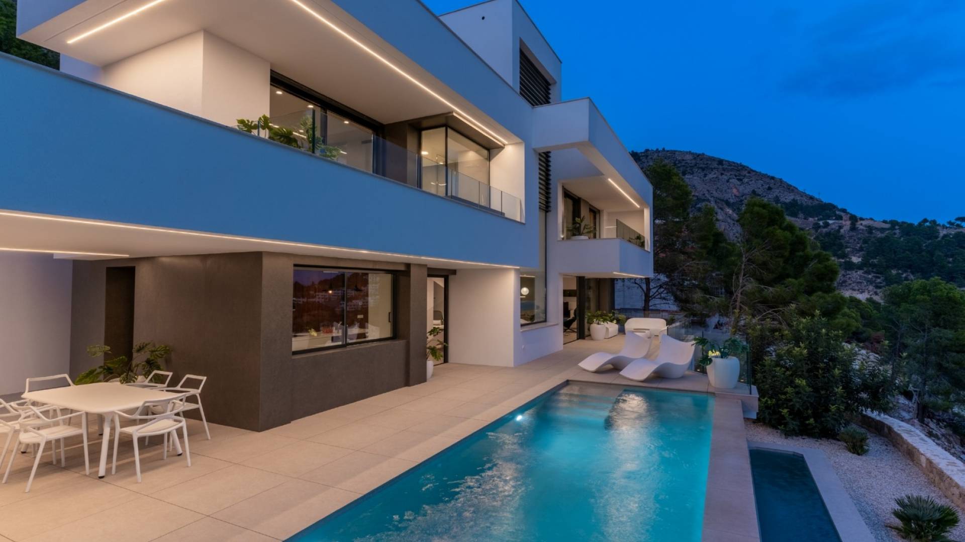 New Build - Independent villa - Altea