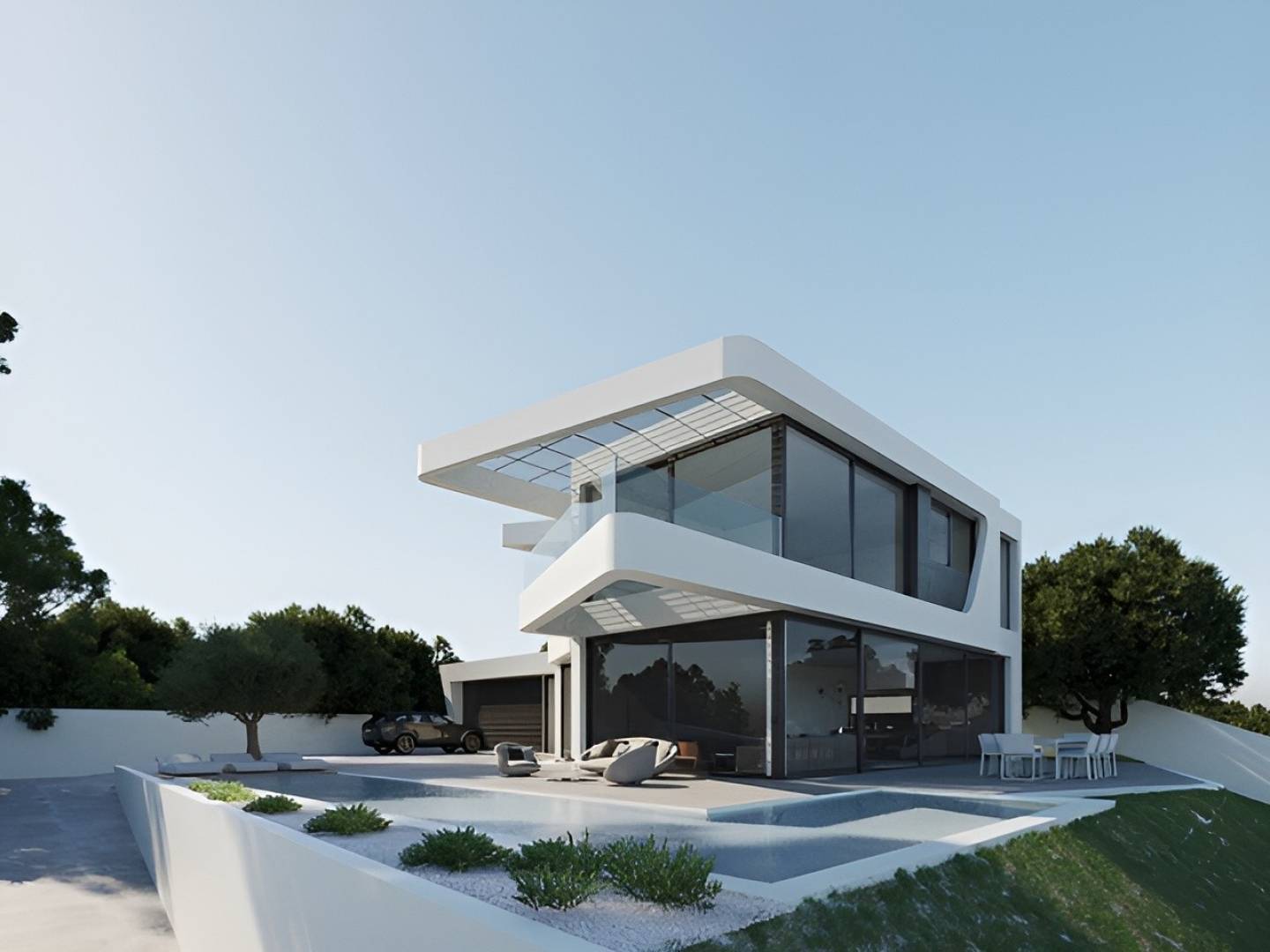 New Build - Independent villa - Altea