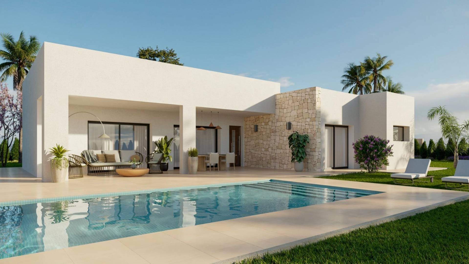 New Build - Independent villa - Aspe