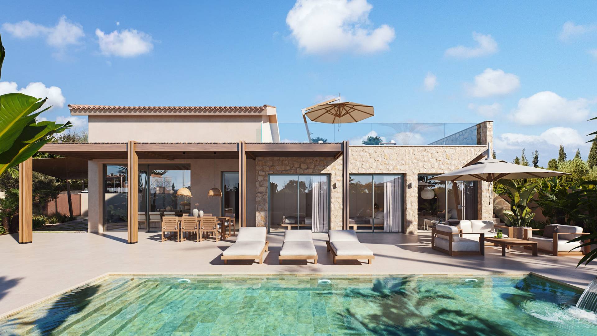 New Build - Independent villa - Cabo de Palos - Cabo de palos