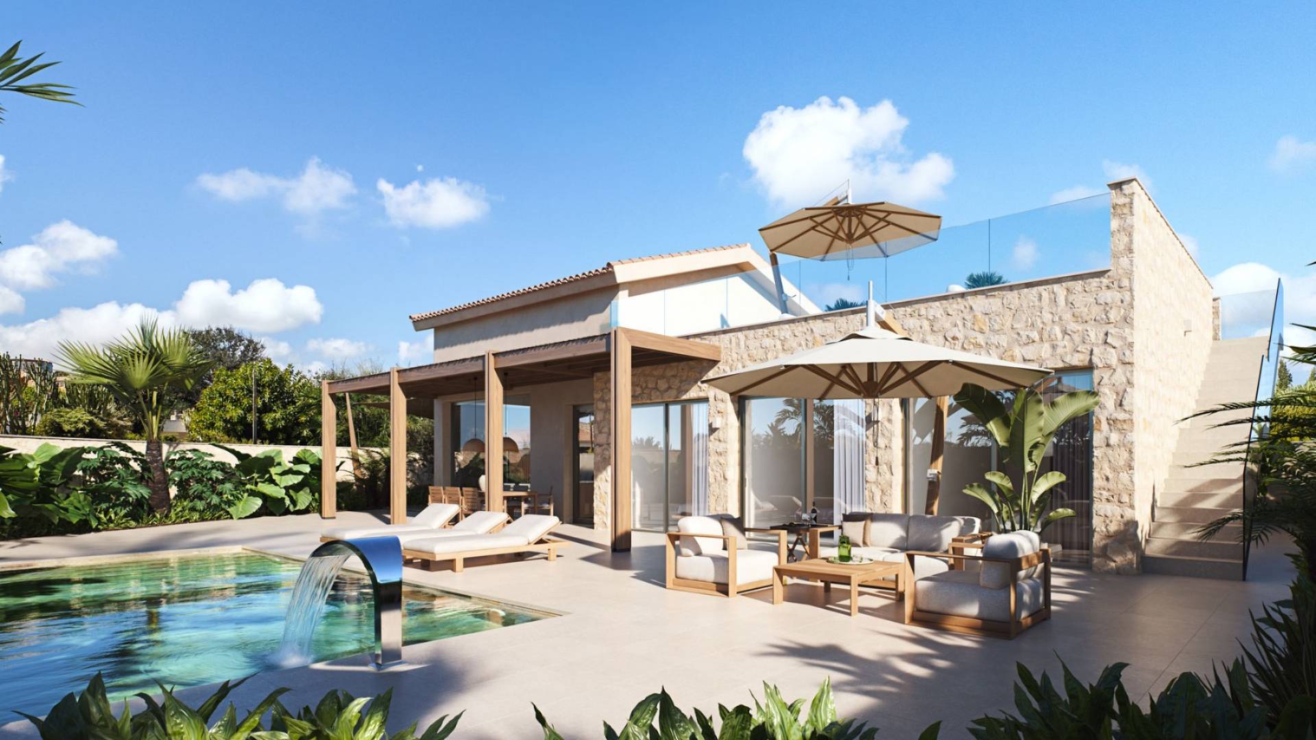 New Build - Independent villa - Cabo de Palos