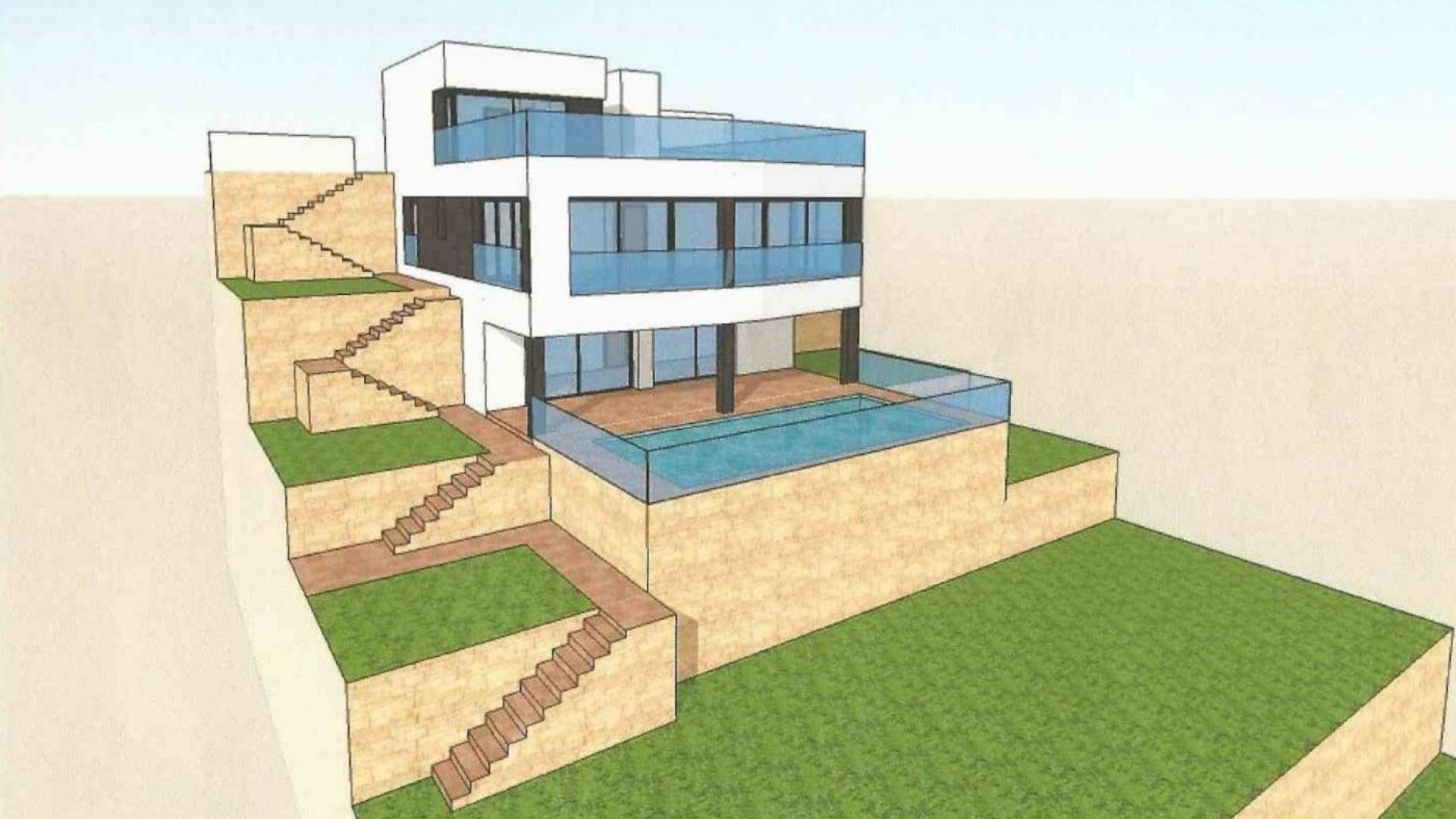 New Build - Independent villa - Calpe - Calpe urbanizaciones