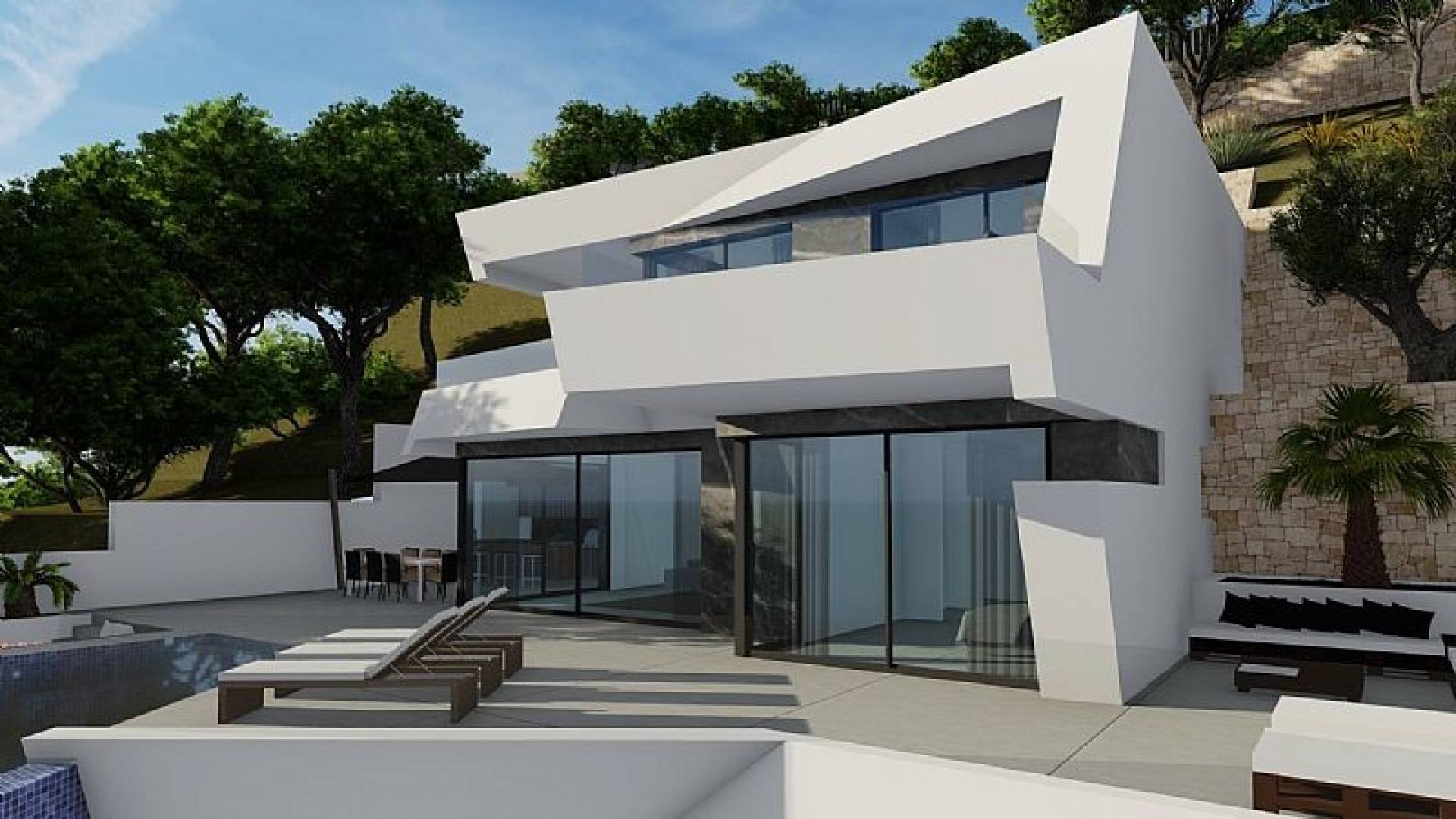 New Build - Independent villa - Calpe - Calpe urbanizaciones