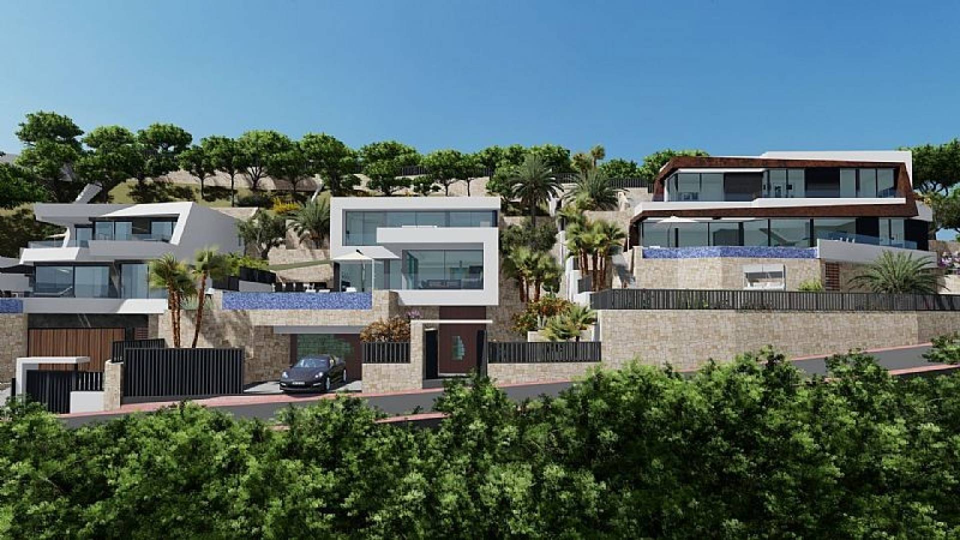 New Build - Independent villa - Calpe - Calpe urbanizaciones