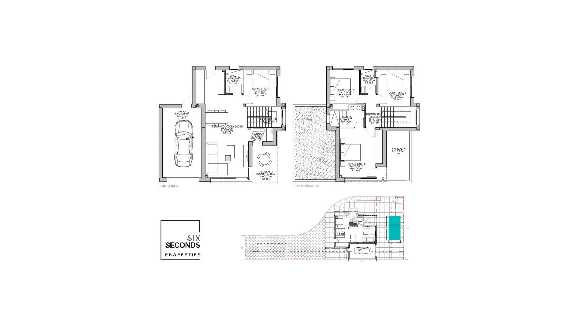 New Build - Independent villa - CARTAGENA - Playa Honda