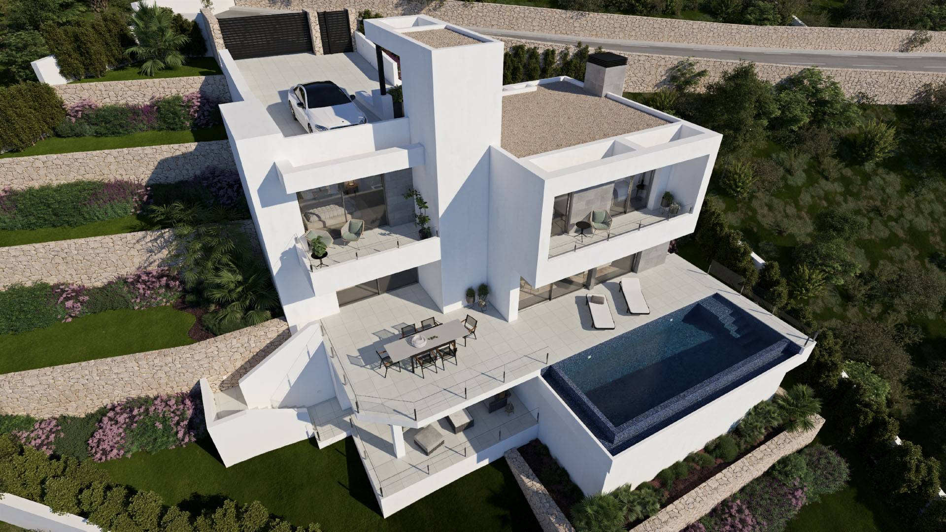 New Build - Independent villa - Cumbre de Sol
