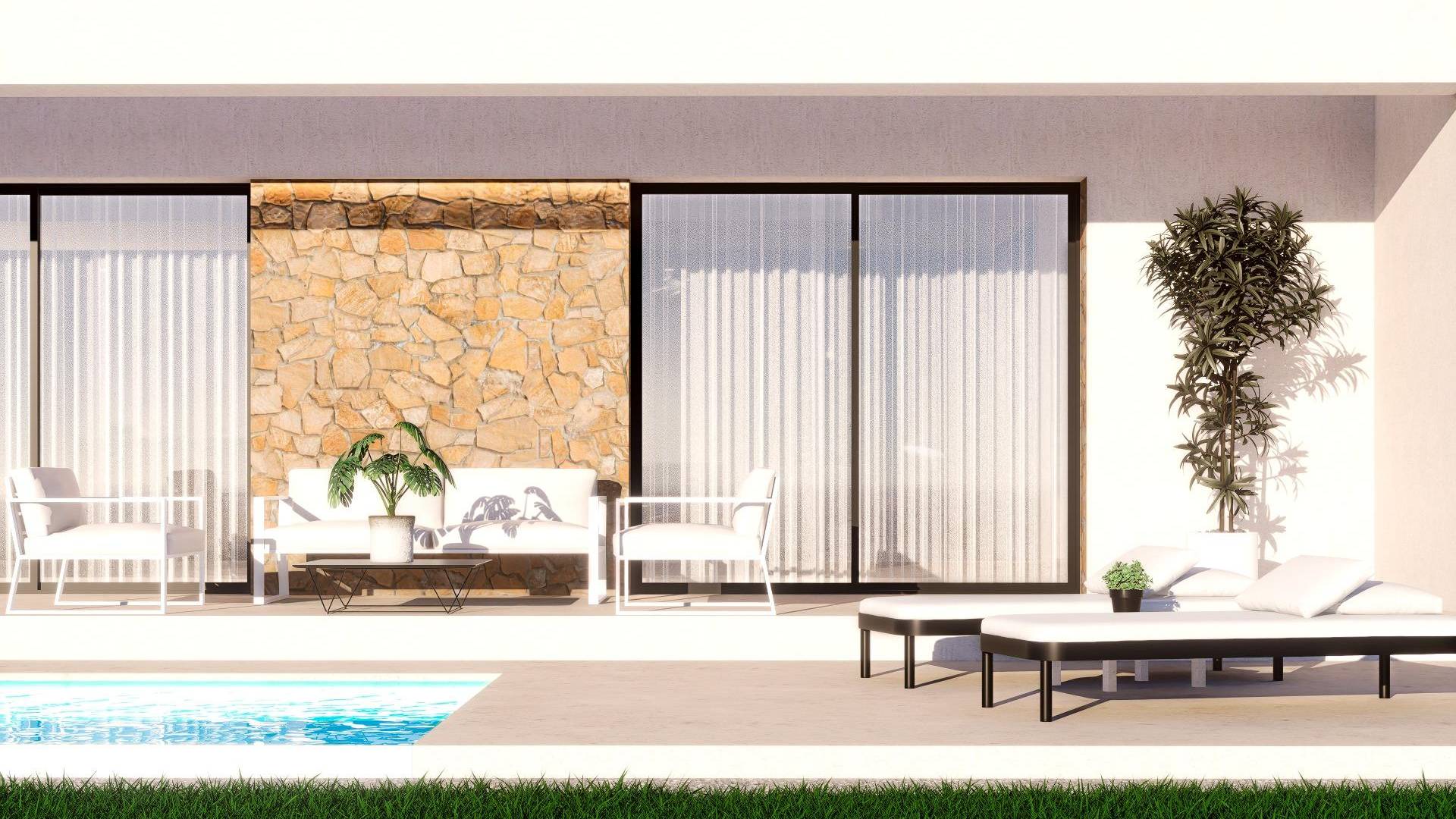 New Build - Independent villa - Finestrat - Balcón de Finestrat-Terra Marina