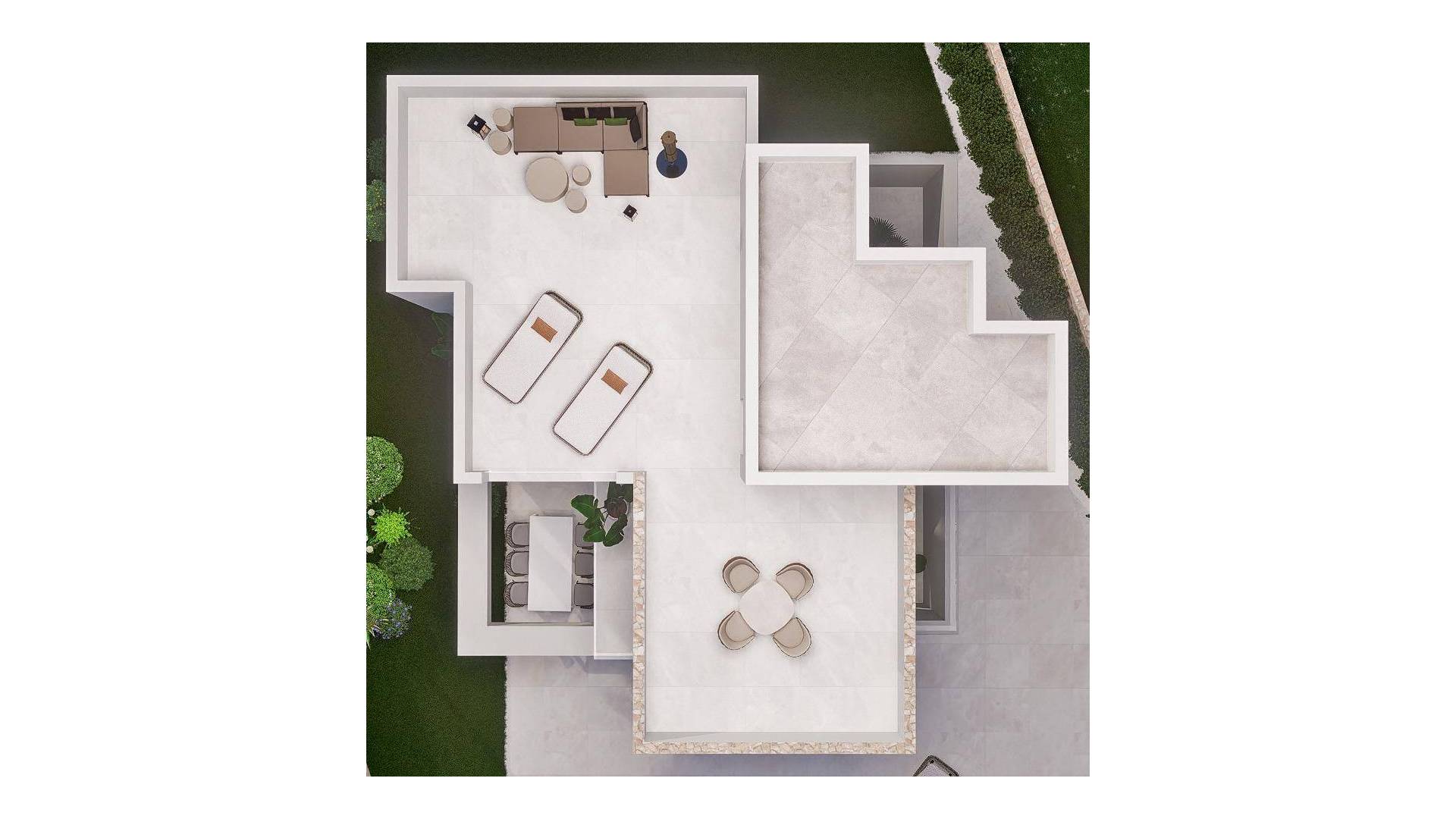 New Build - Independent villa - Finestrat - Balcón de finestrat