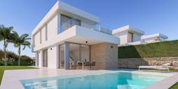 New Build - Independent villa - Finestrat - Balcon sierra cortina
