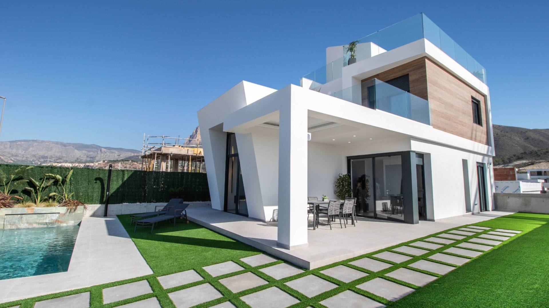 New Build - Independent villa - Finestrat - Finestrat Urbanizaciones
