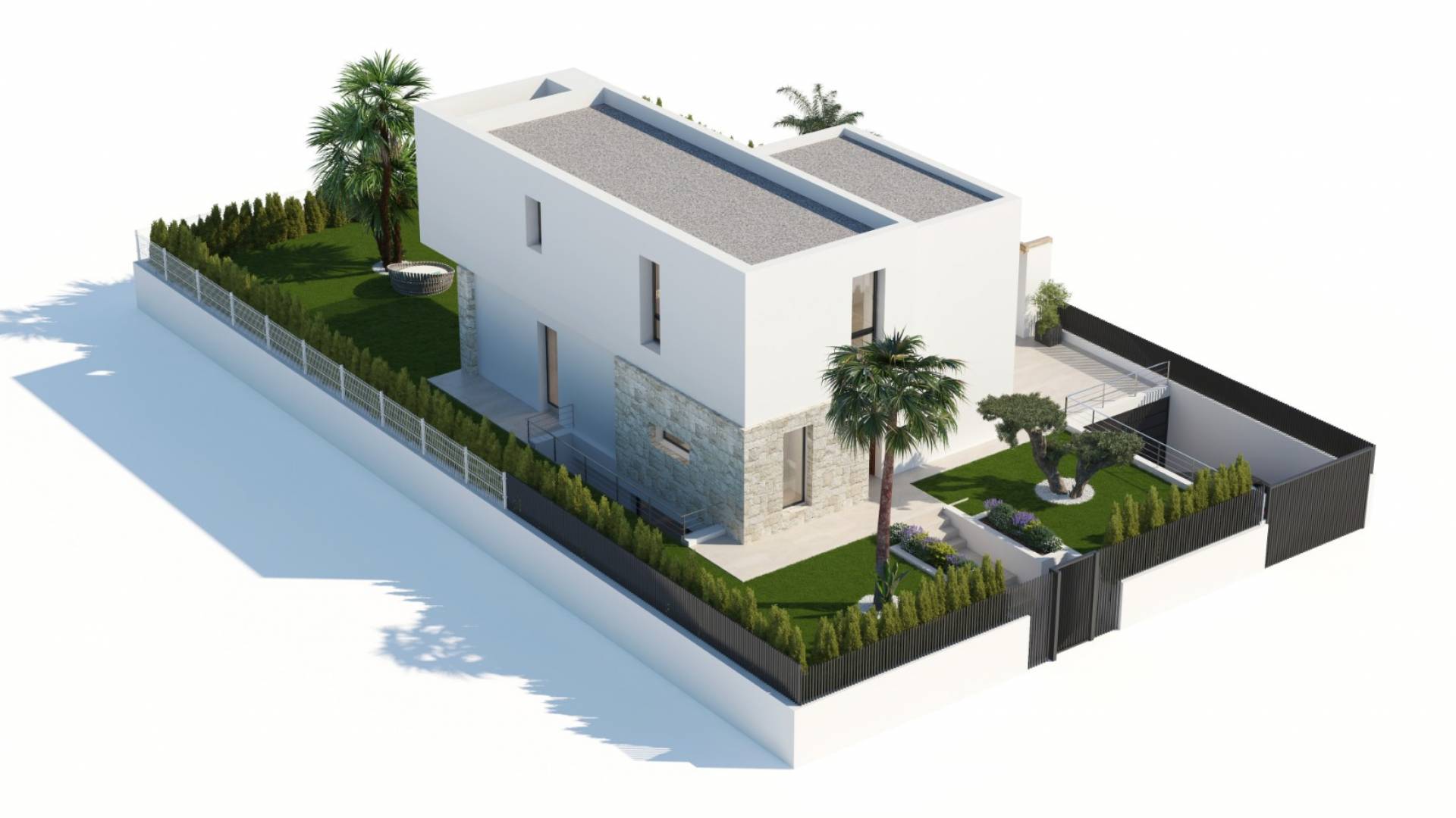 New Build - Independent villa - Finestrat - Finestrat Urbanizaciones