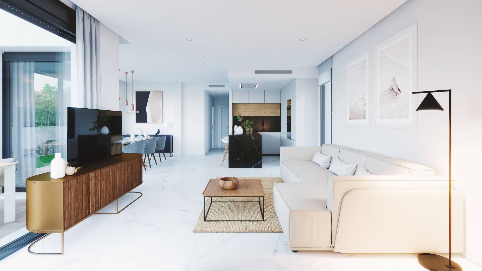 New Build - Independent villa - Finestrat - Finestrat Urbanizaciones