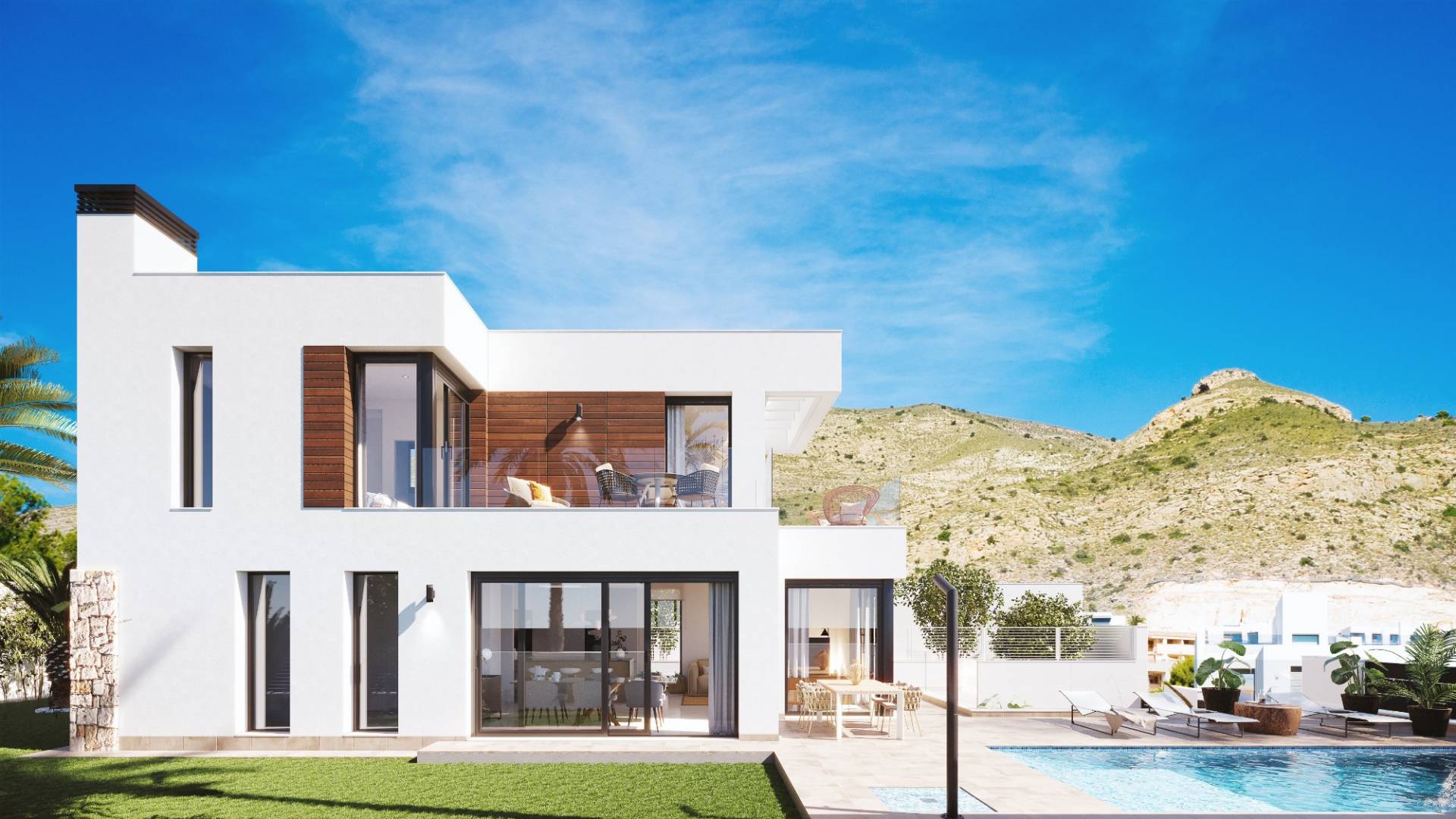 New Build - Independent villa - Finestrat - Finestrat Urbanizaciones