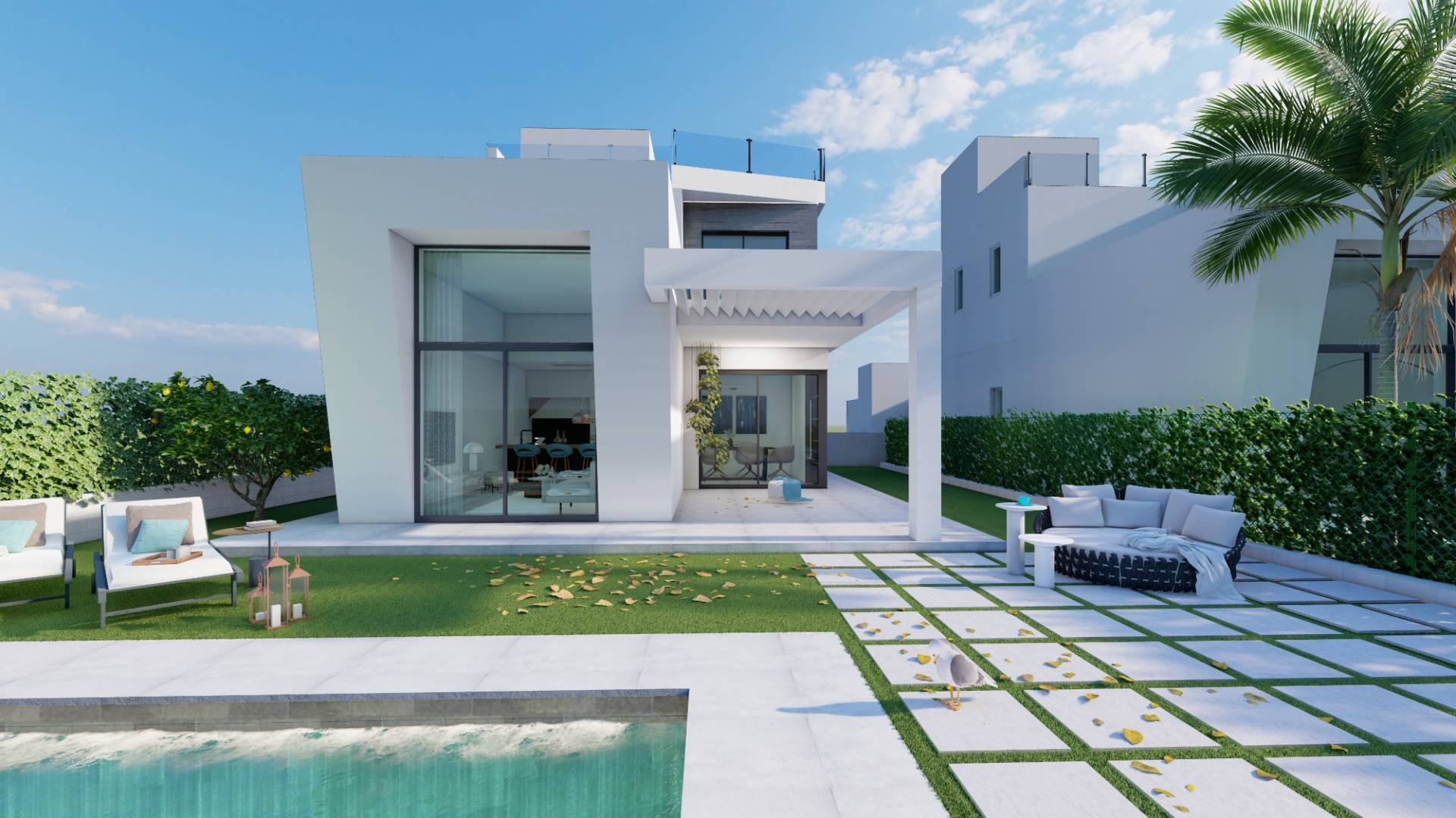 New Build - Independent villa - Finestrat - Finestrat Urbanizaciones