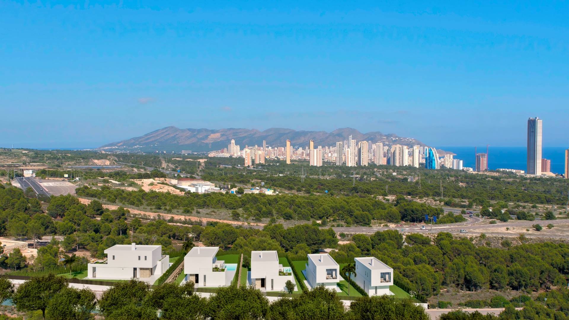 New Build - Independent villa - Finestrat - Finestrat Urbanizaciones