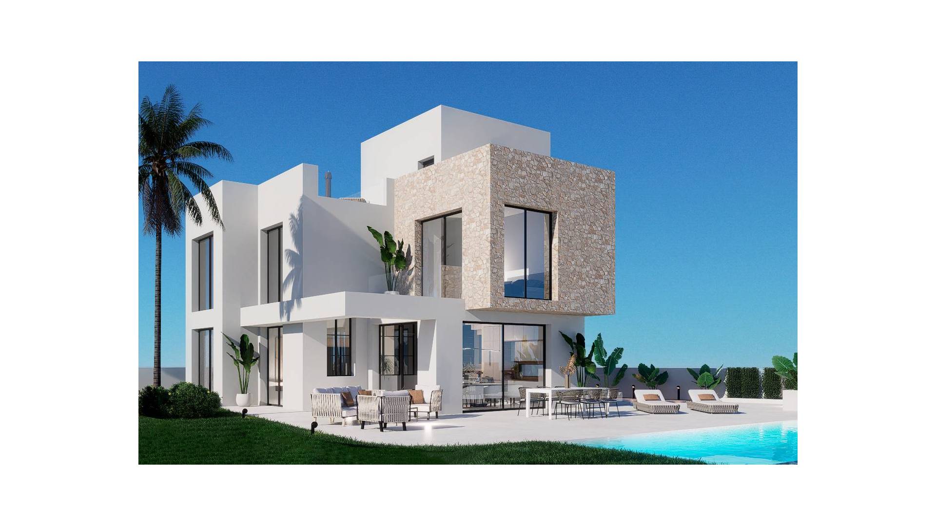 New Build - Independent villa - Finestrat - Golf Bahía
