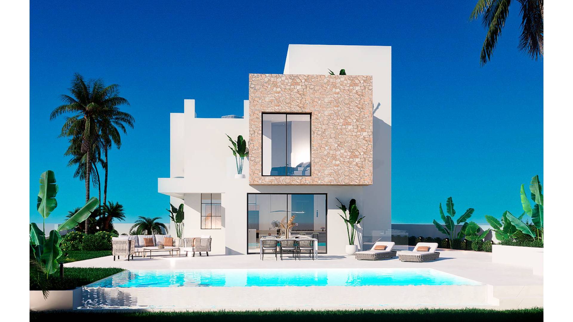 New Build - Independent villa - Finestrat - Golf Bahía