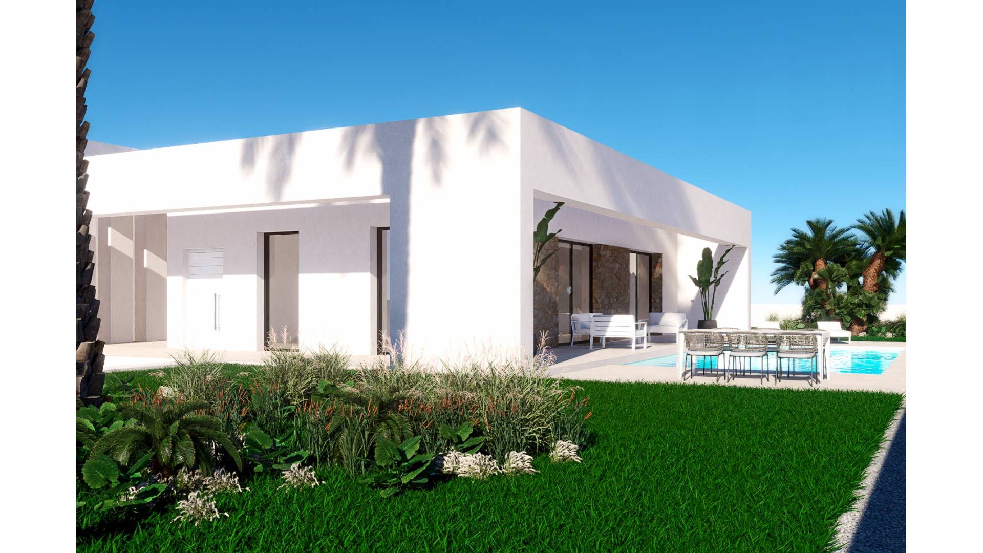 New Build - Independent villa - Finestrat - Golf Bahía