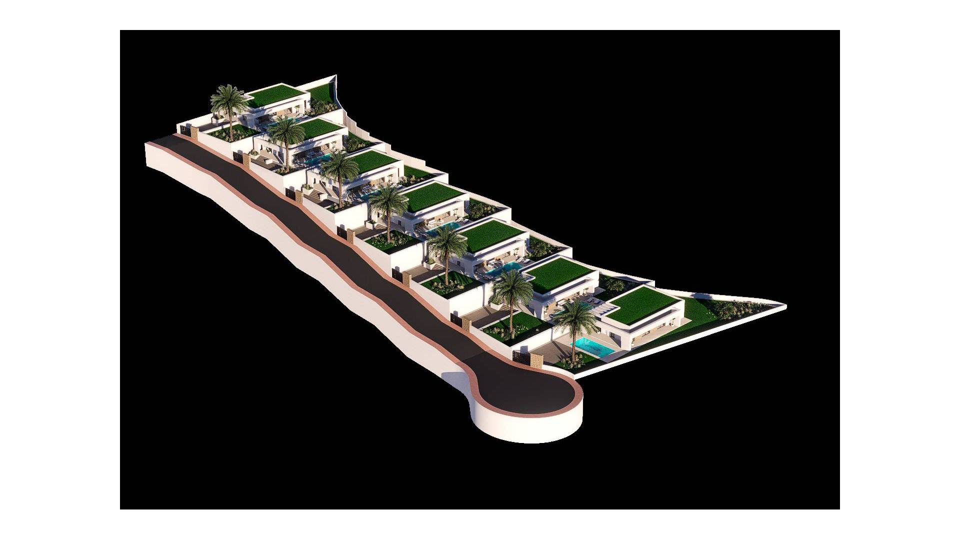 New Build - Independent villa - Finestrat - Golf Bahía