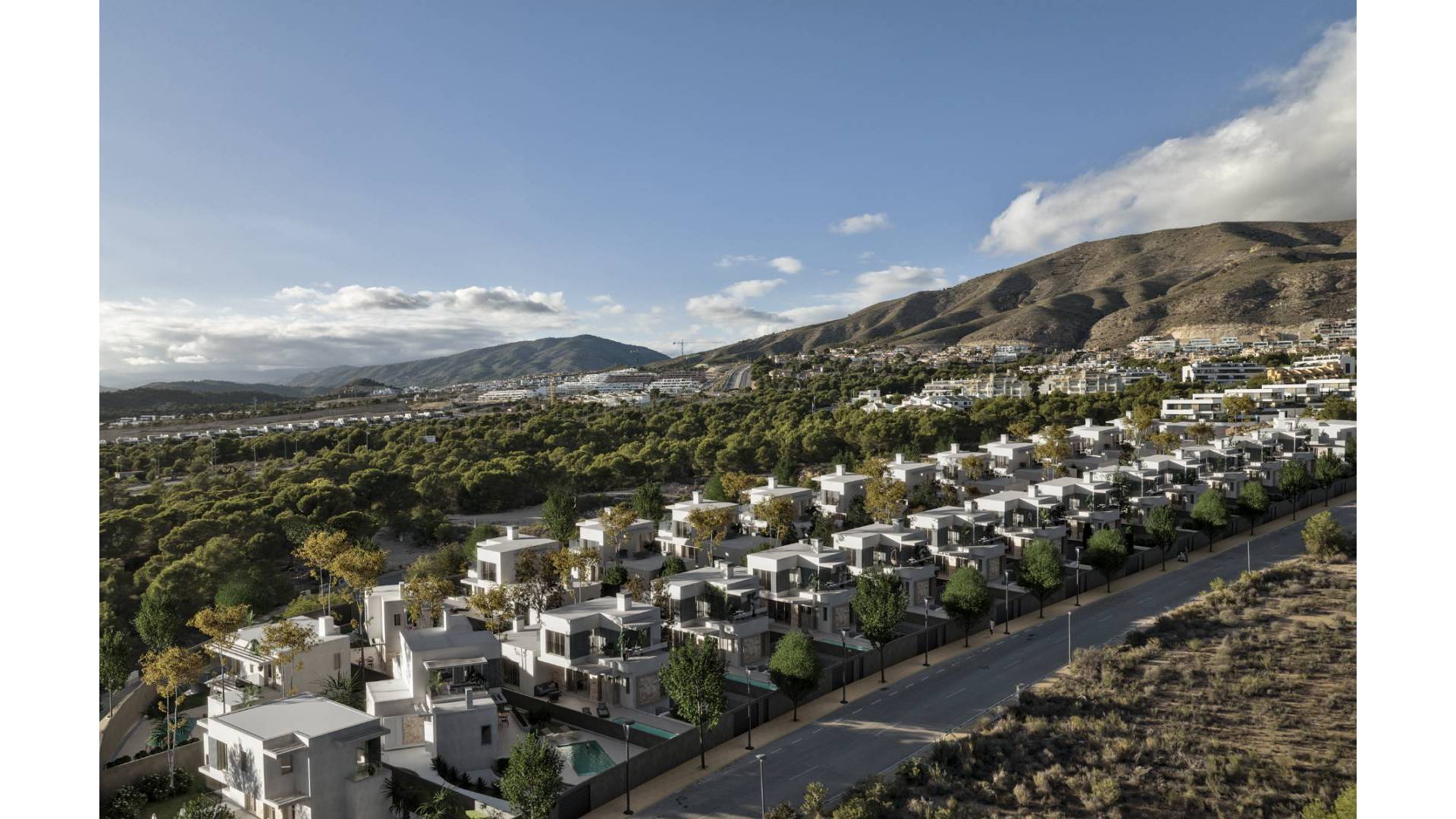 New Build - Independent villa - Finestrat - Golf Bahía