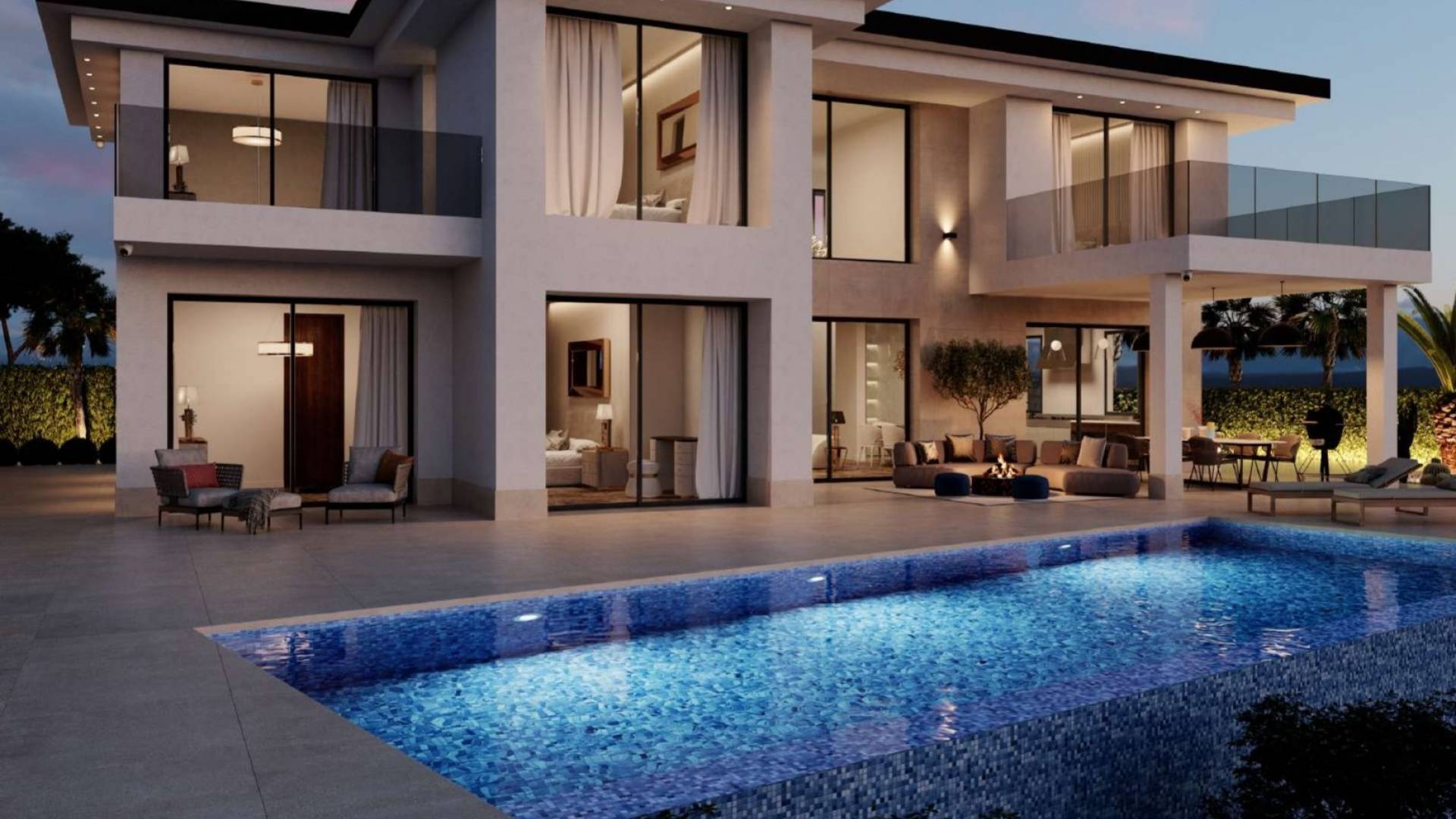 New Build - Independent villa - Finestrat - Golf Bahía