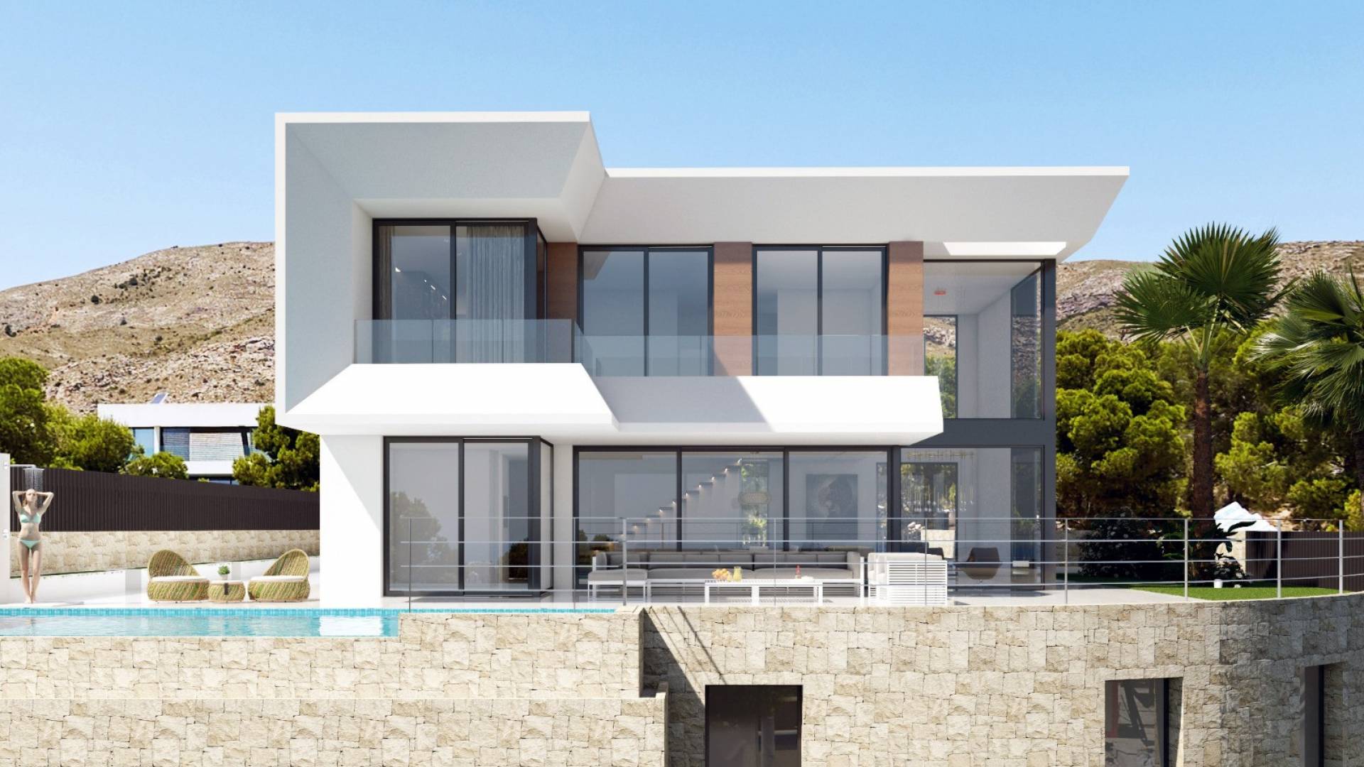 New Build - Independent villa - Finestrat - Sierra Cortina