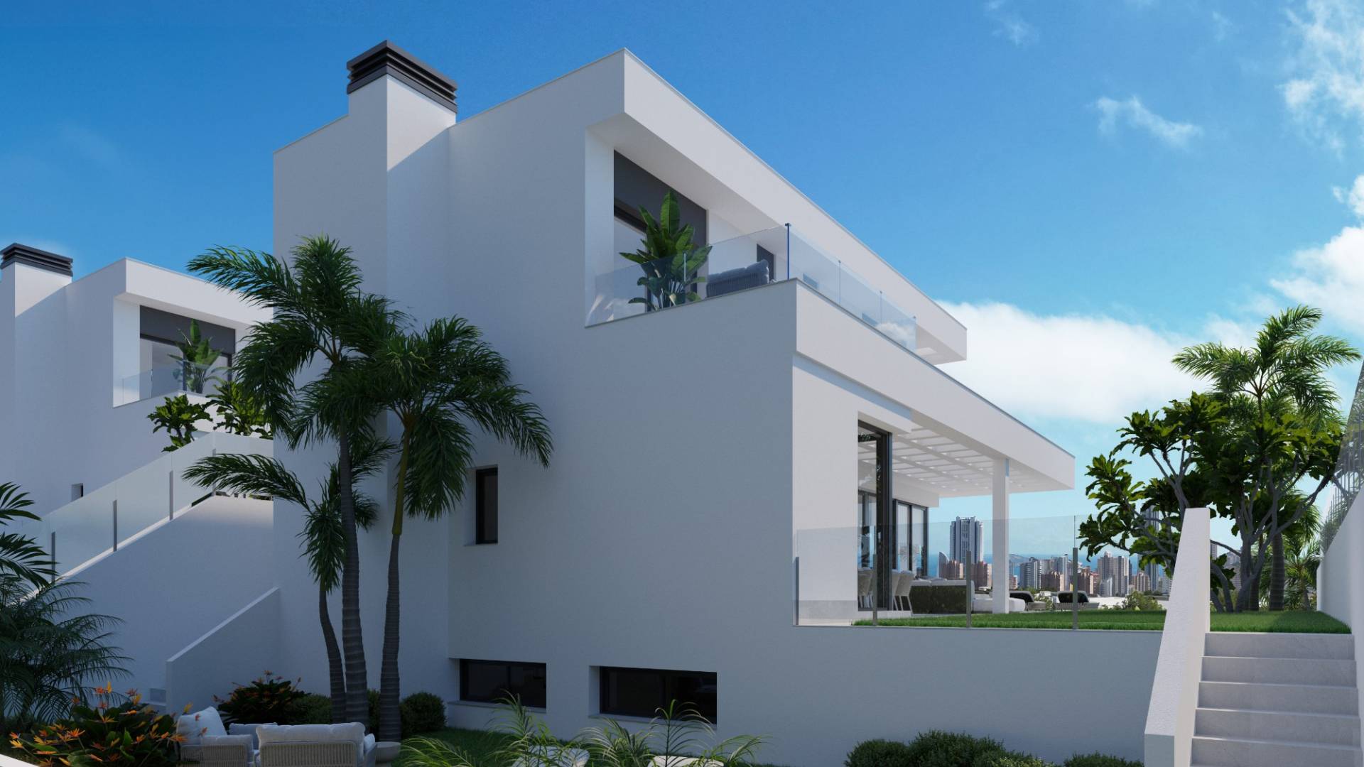 New Build - Independent villa - Finestrat - Sierra Cortina