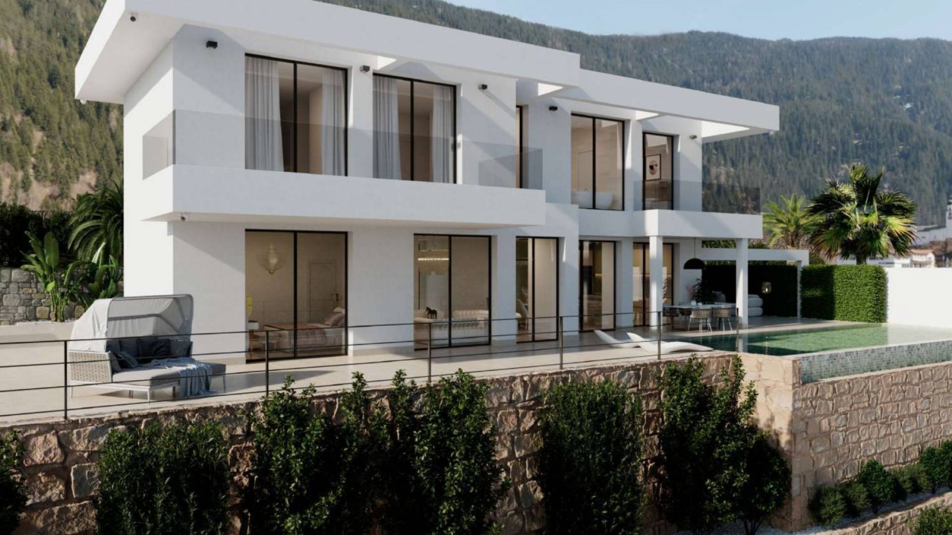 New Build - Independent villa - Finestrat - Sierra Cortina