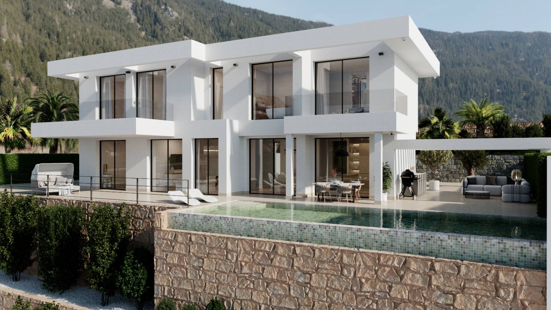 New Build - Independent villa - Finestrat - Sierra Cortina