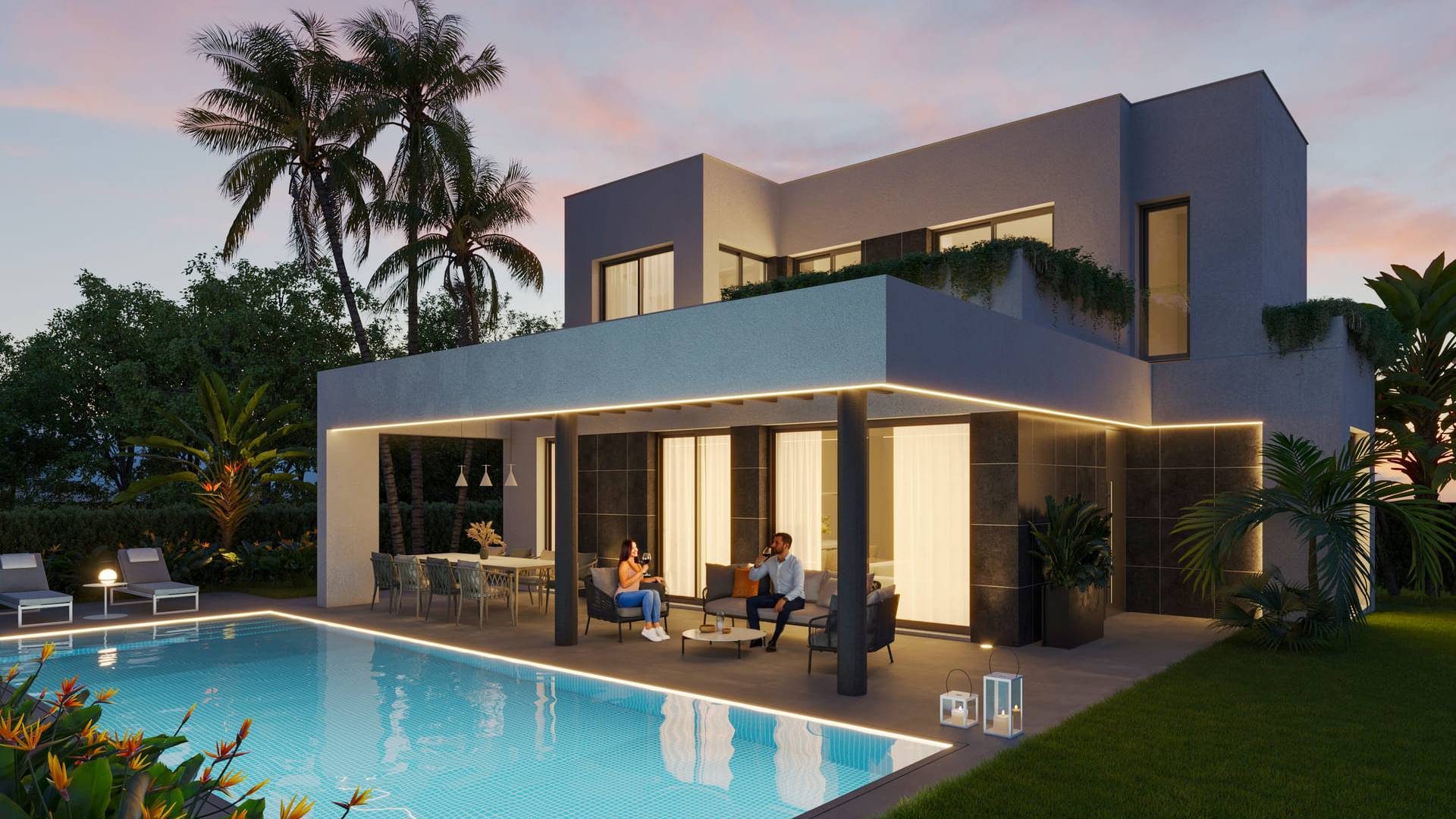 New Build - Independent villa - Finestrat