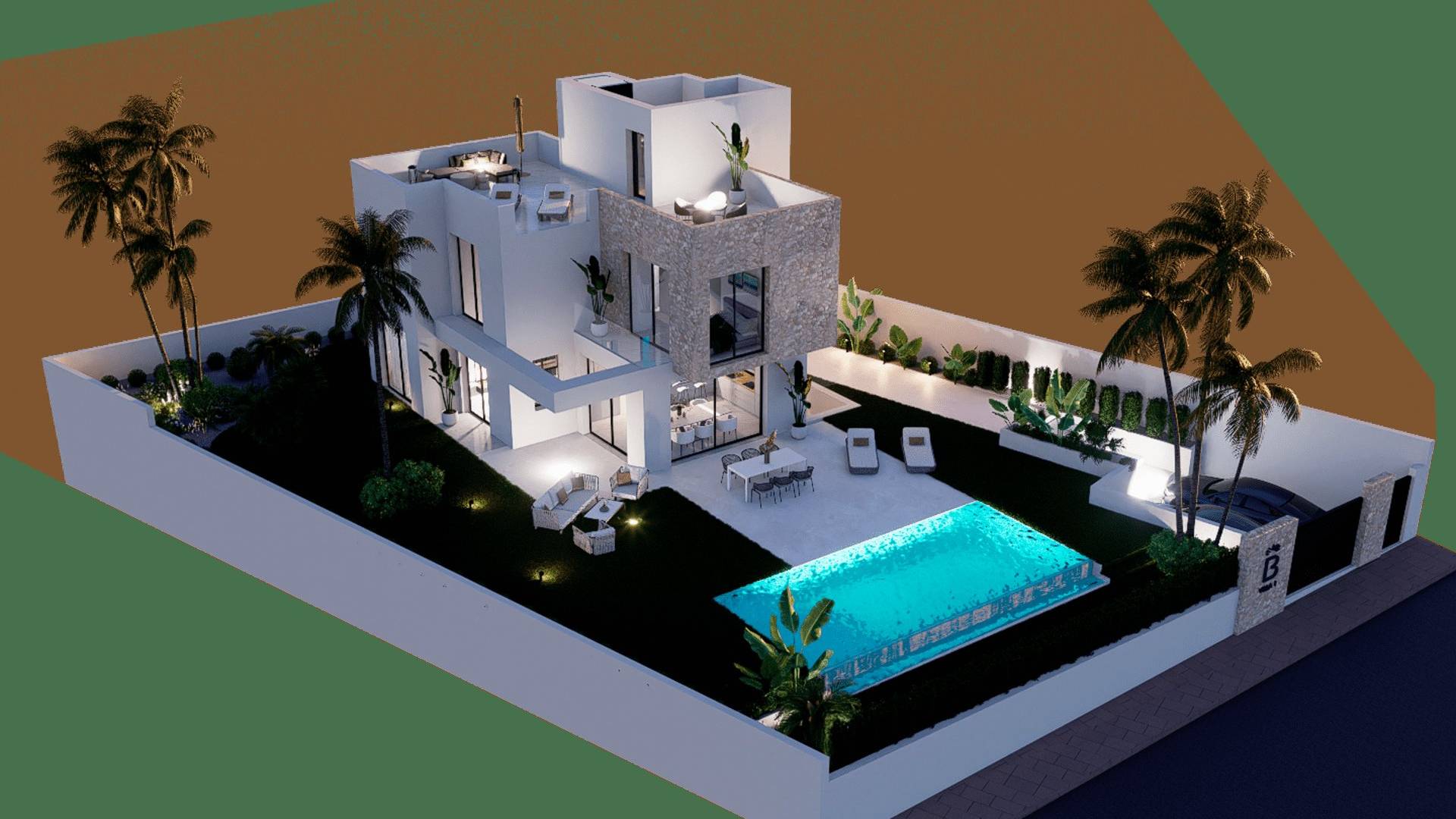 New Build - Independent villa - Finestrat