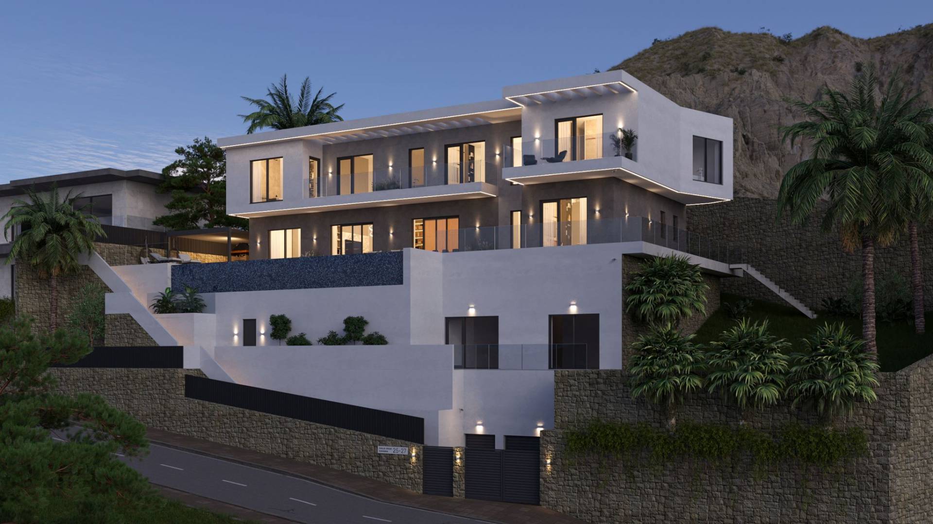 New Build - Independent villa - Finestrat