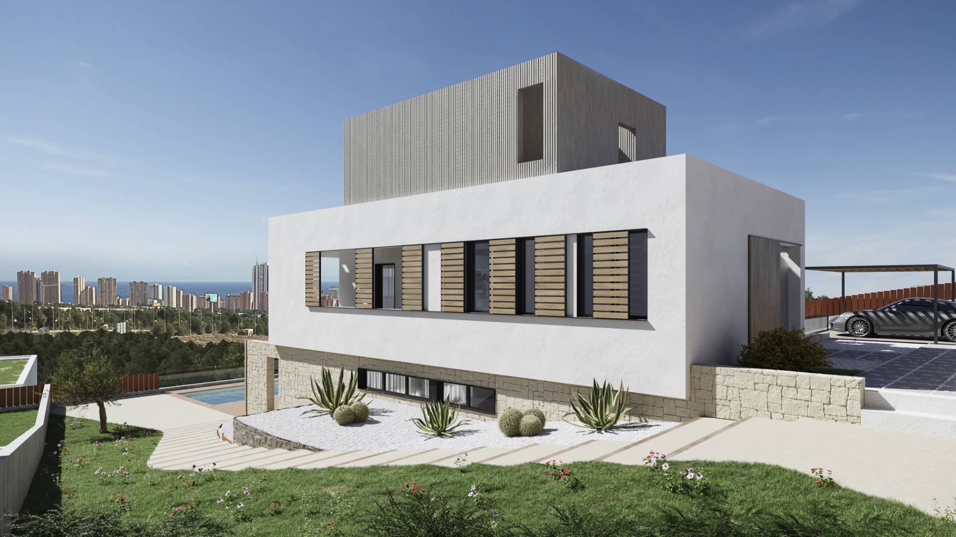 New Build - Independent villa - Finestrat