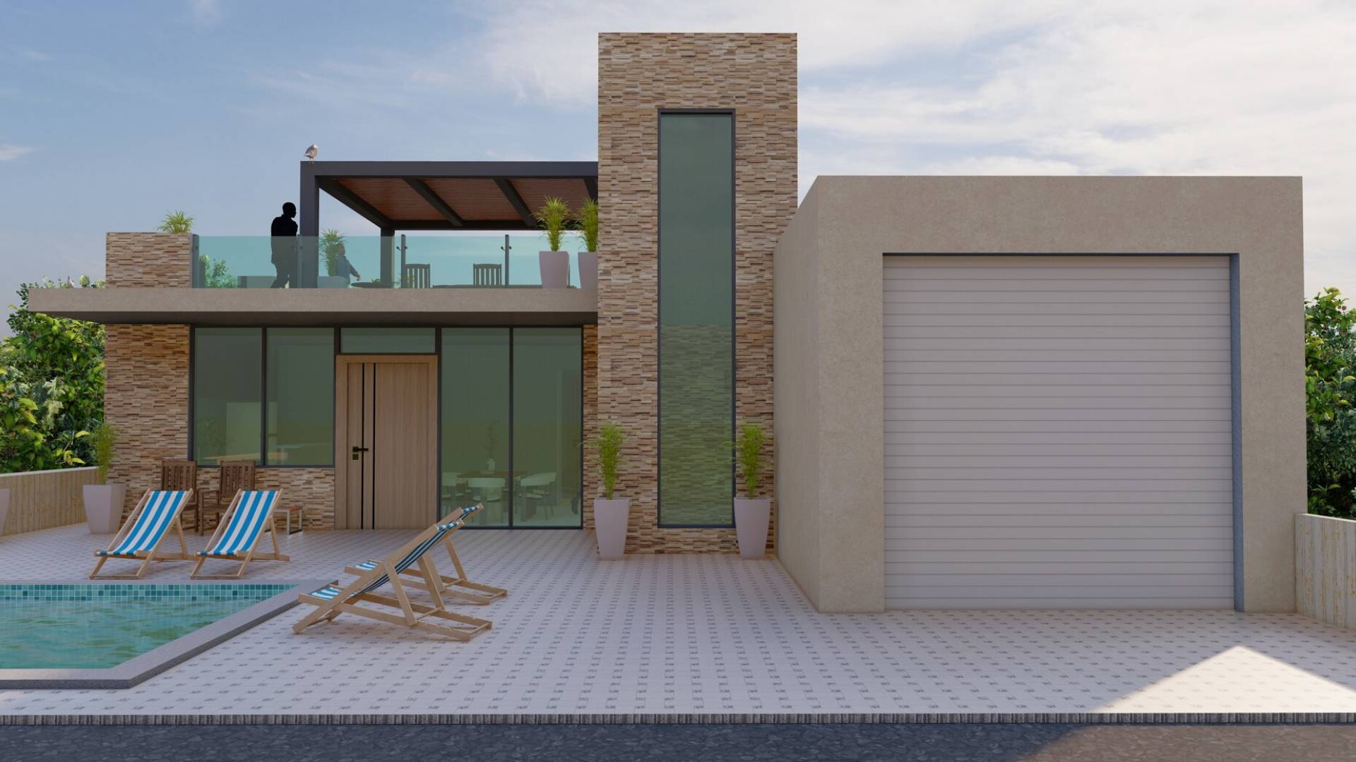 New Build - Independent villa - Fuente Alamo